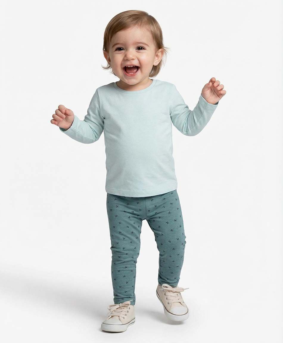 Leggins beb&eacute; forrada mo&ntilde;o