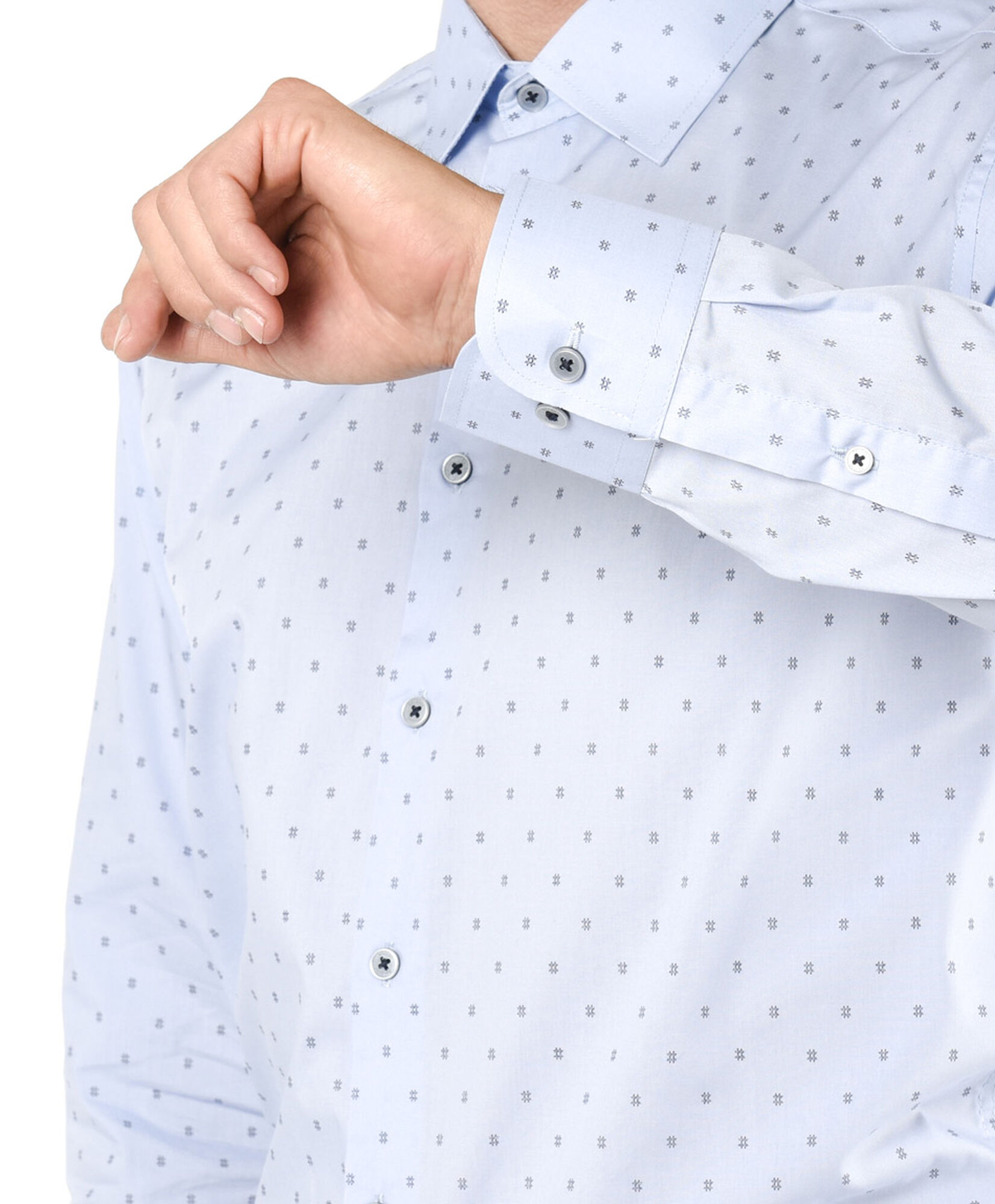 Camisa hombre mini puntos Camisa hombre mini puntos