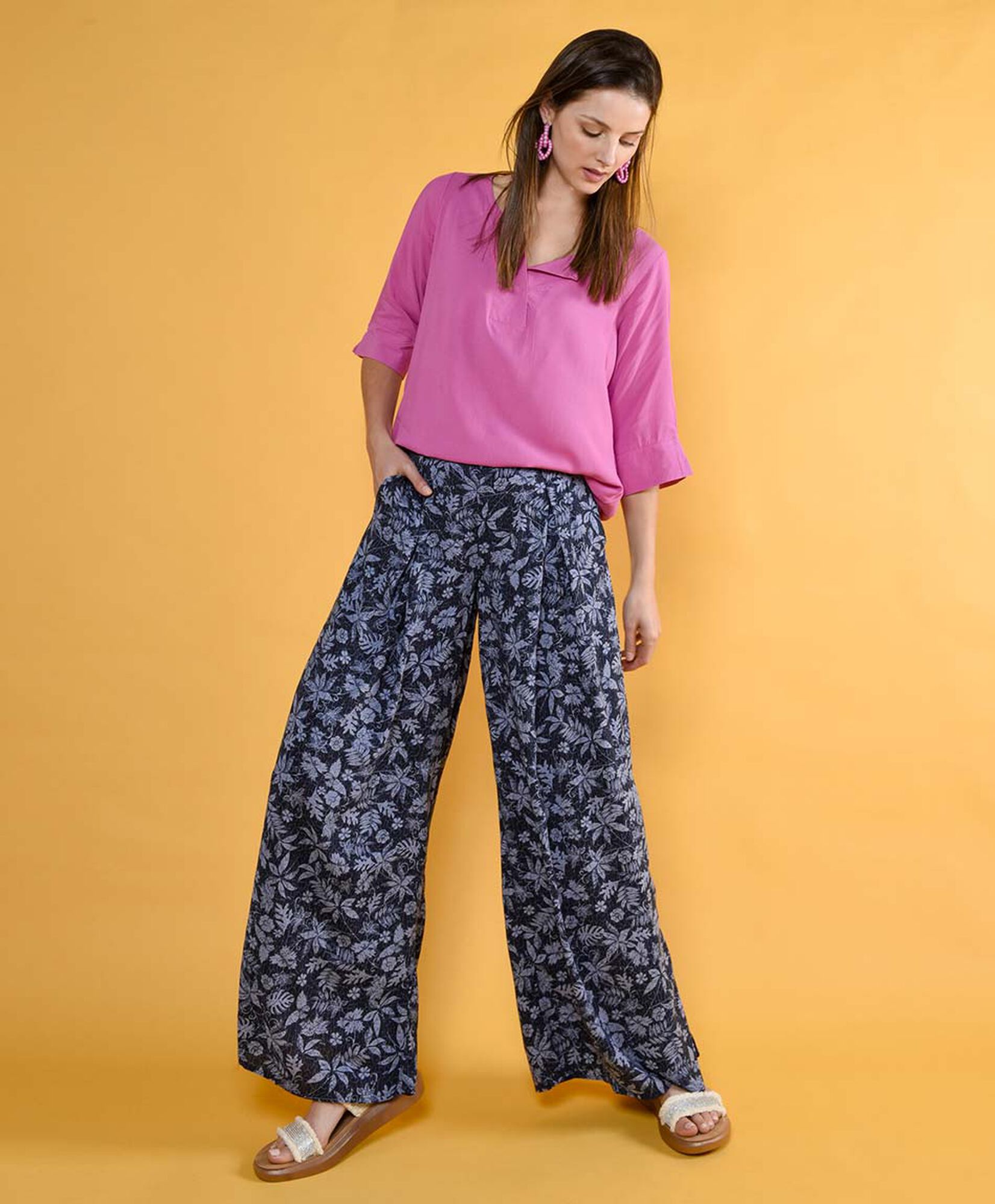 Pantalón tiro alto Pantalón tiro alto