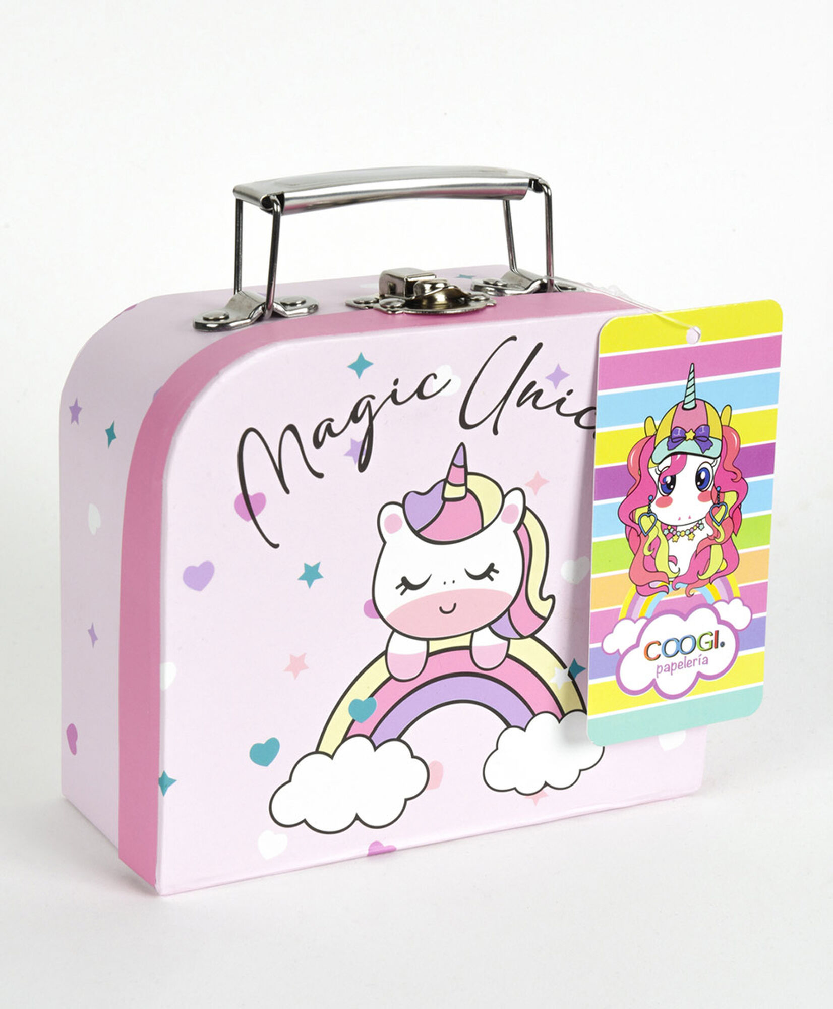 Caja maleta unicornio Caja maleta unicornio