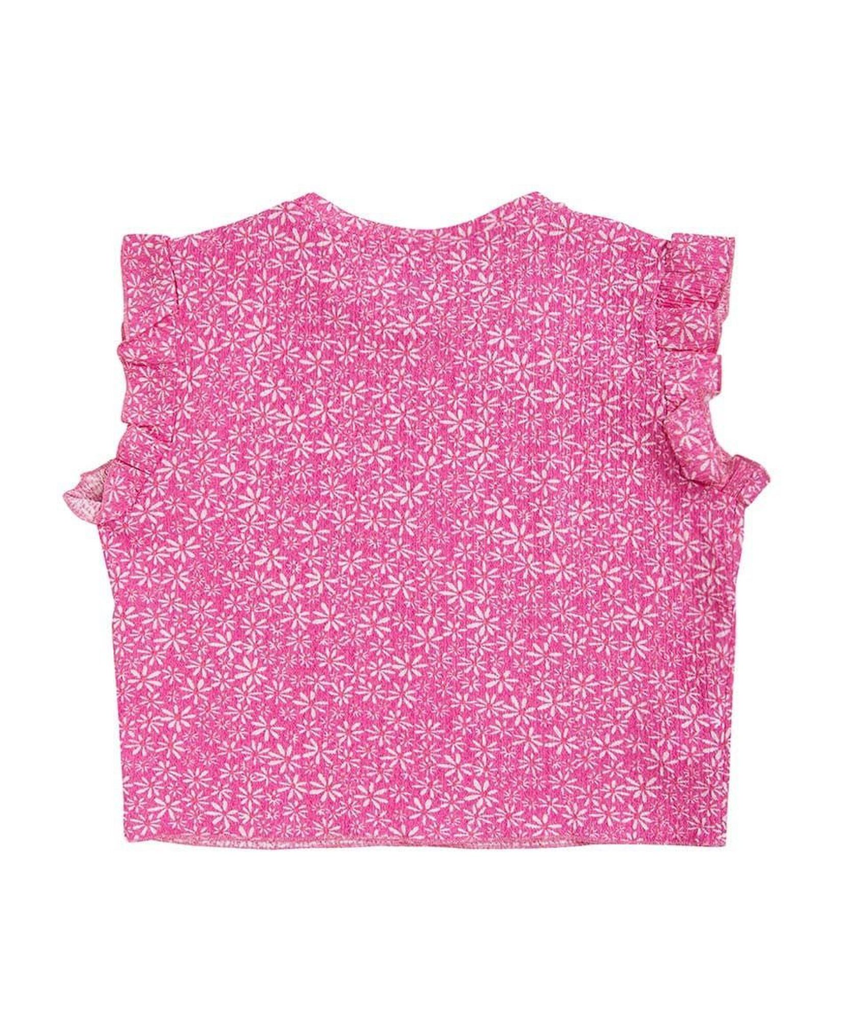 Polera niña florcitas vuelos Polera niña florcitas vuelos