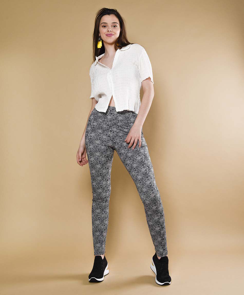 Zapatilla piedritas plataforma