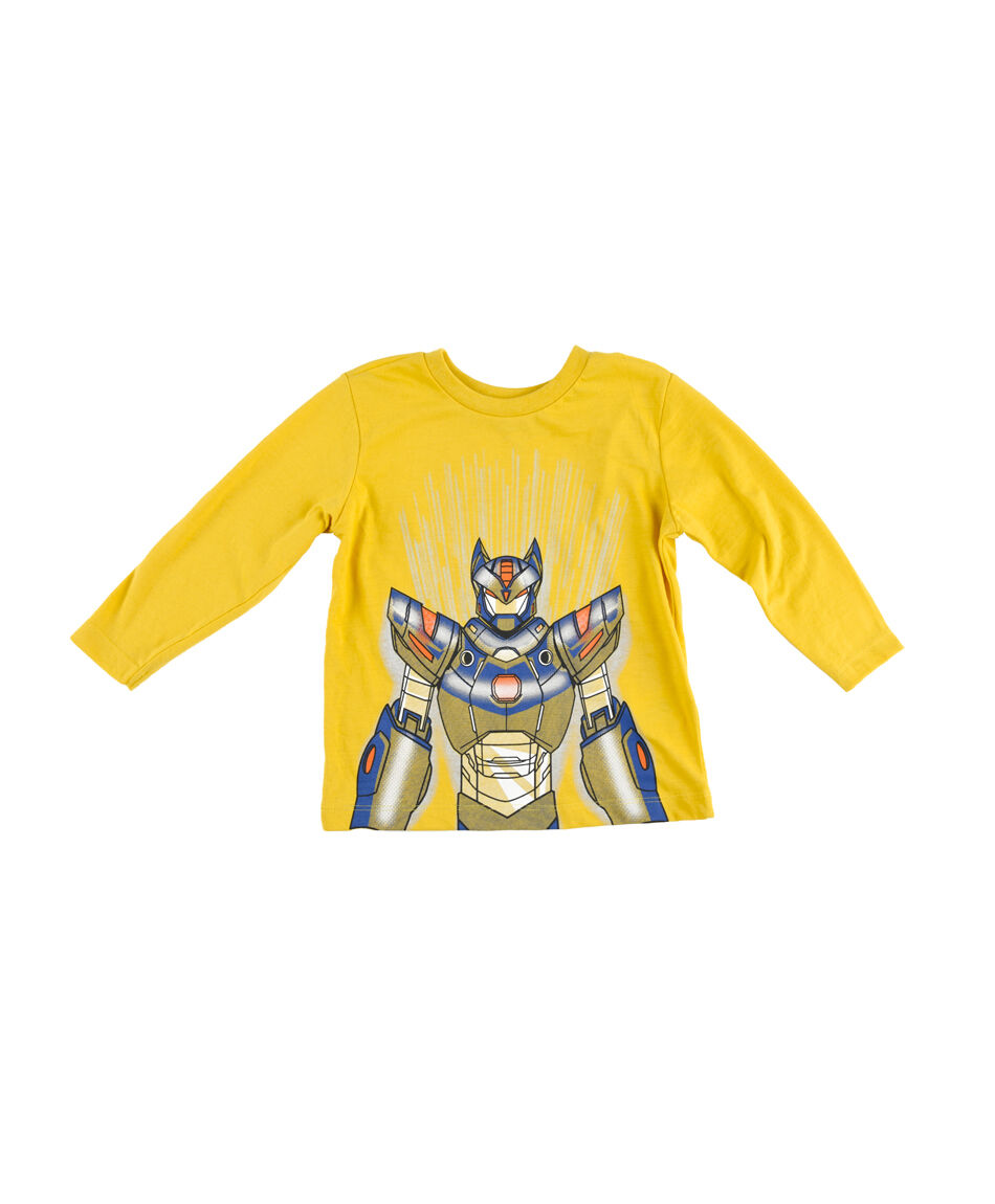 Polera bebé estampado robot