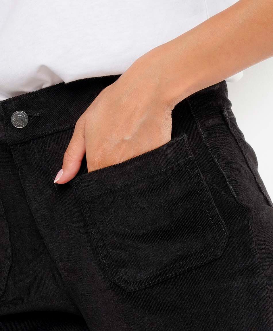 Pantal&oacute;n mujer corderoy flare