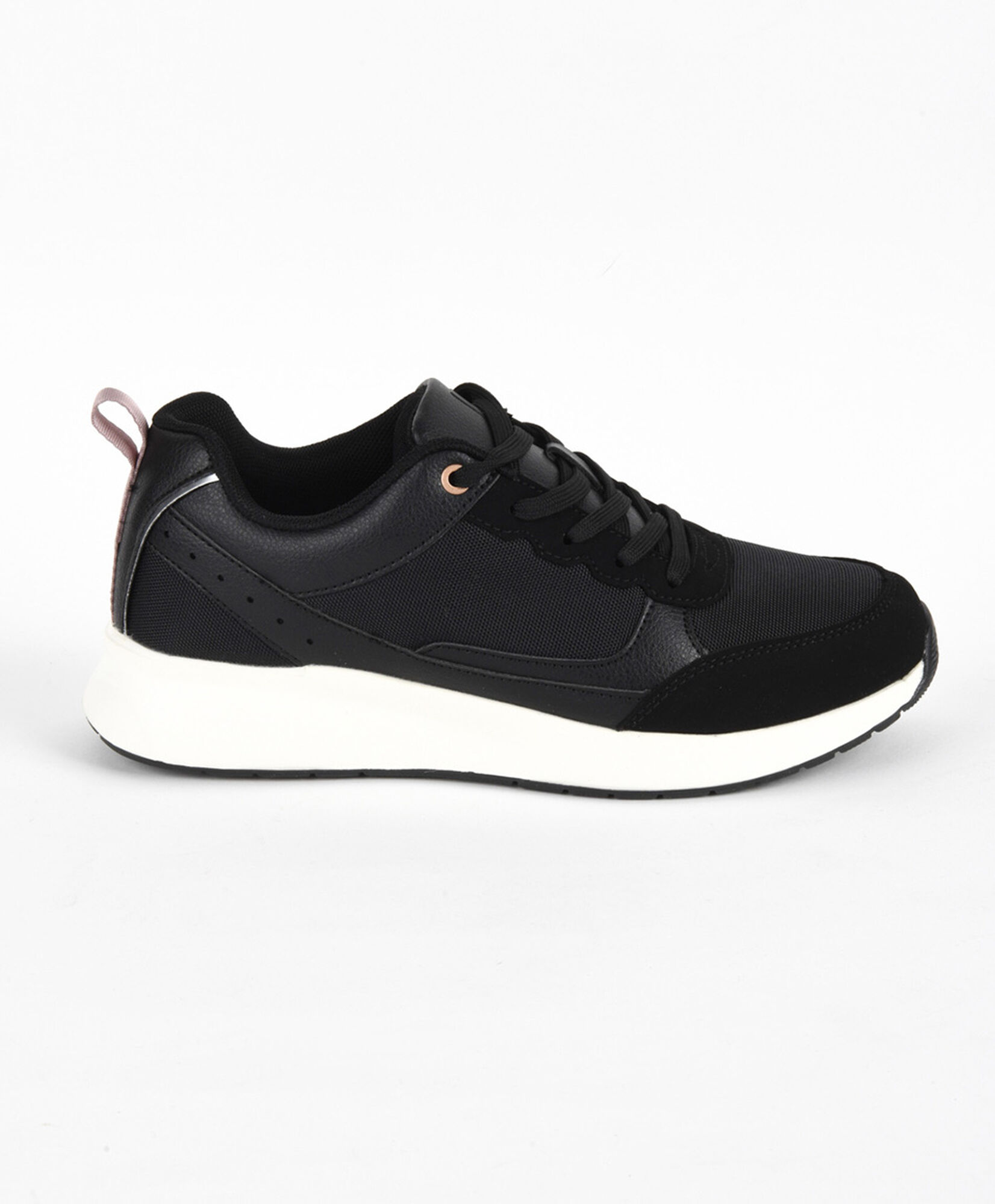 Zapatilla mujer mix textura Zapatilla mujer mix textura