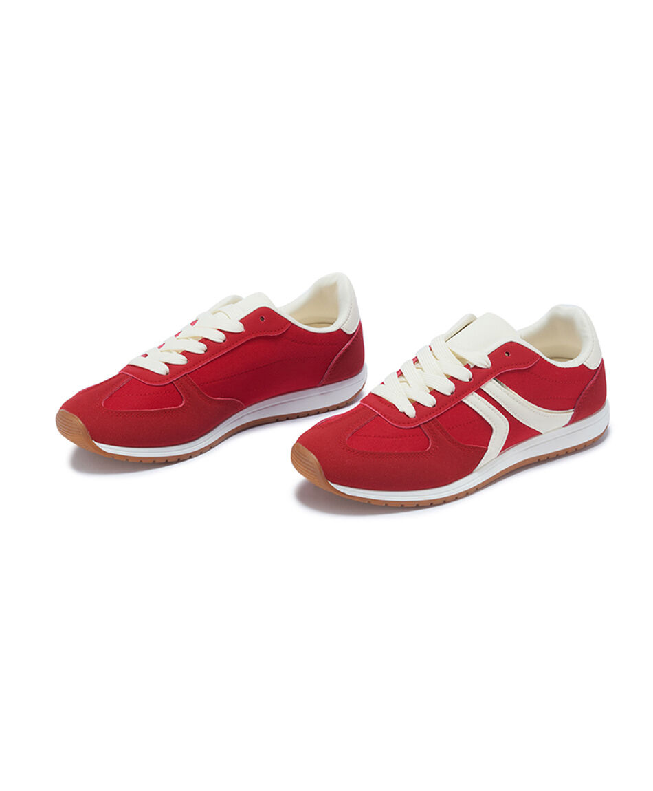 Zapatilla mujer vintajge moda red