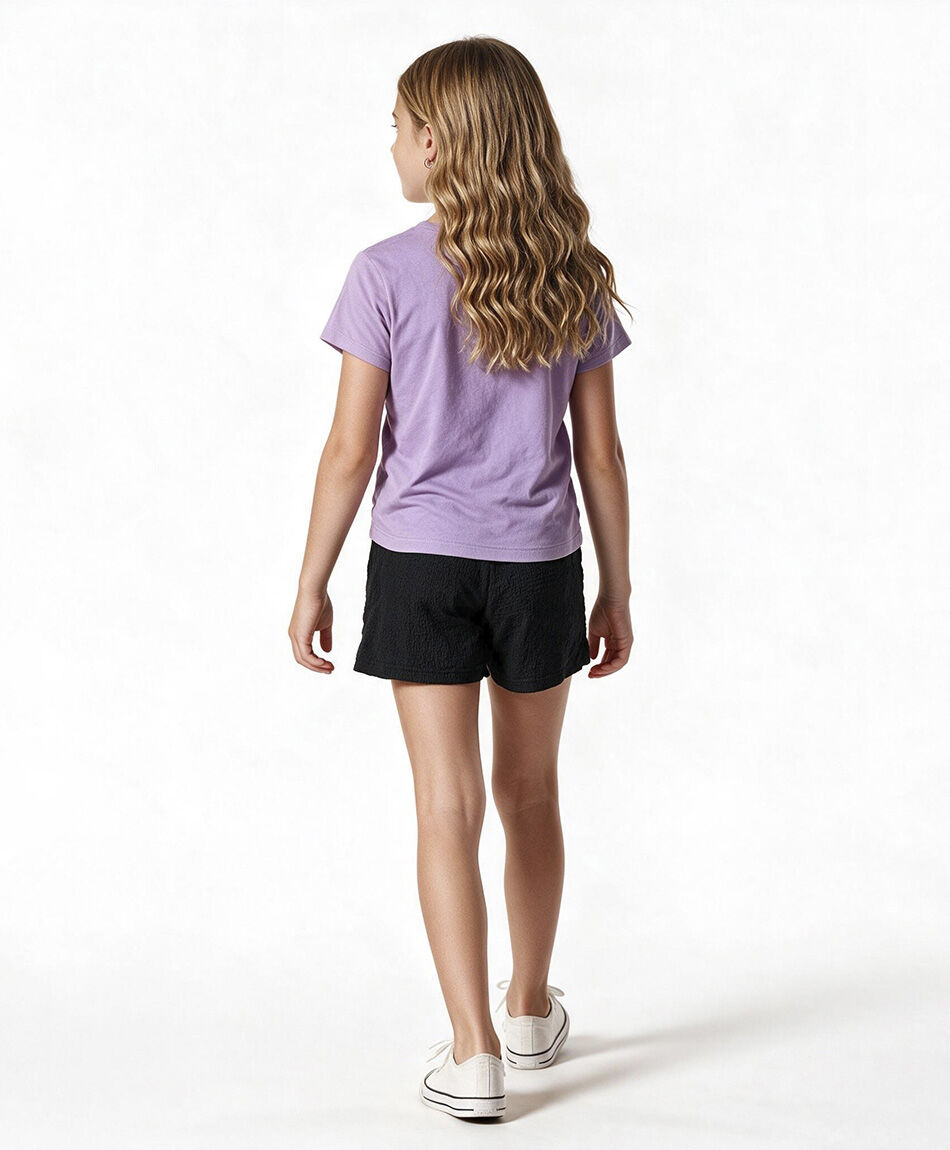 Falda ni&ntilde;a short vuelos
