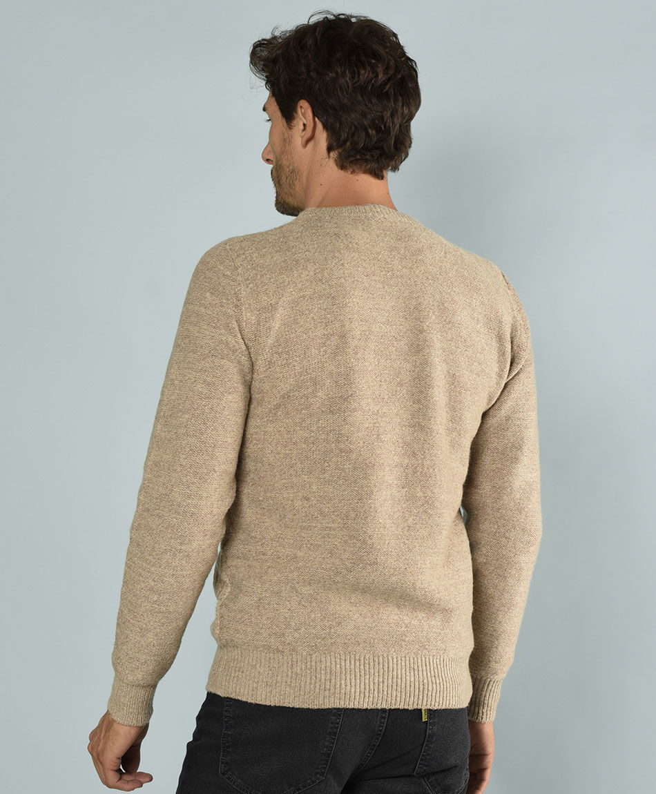 Sweater cuello redondo