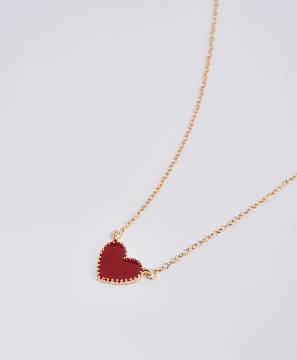 Set collar mujer fashion coraz&oacute;n