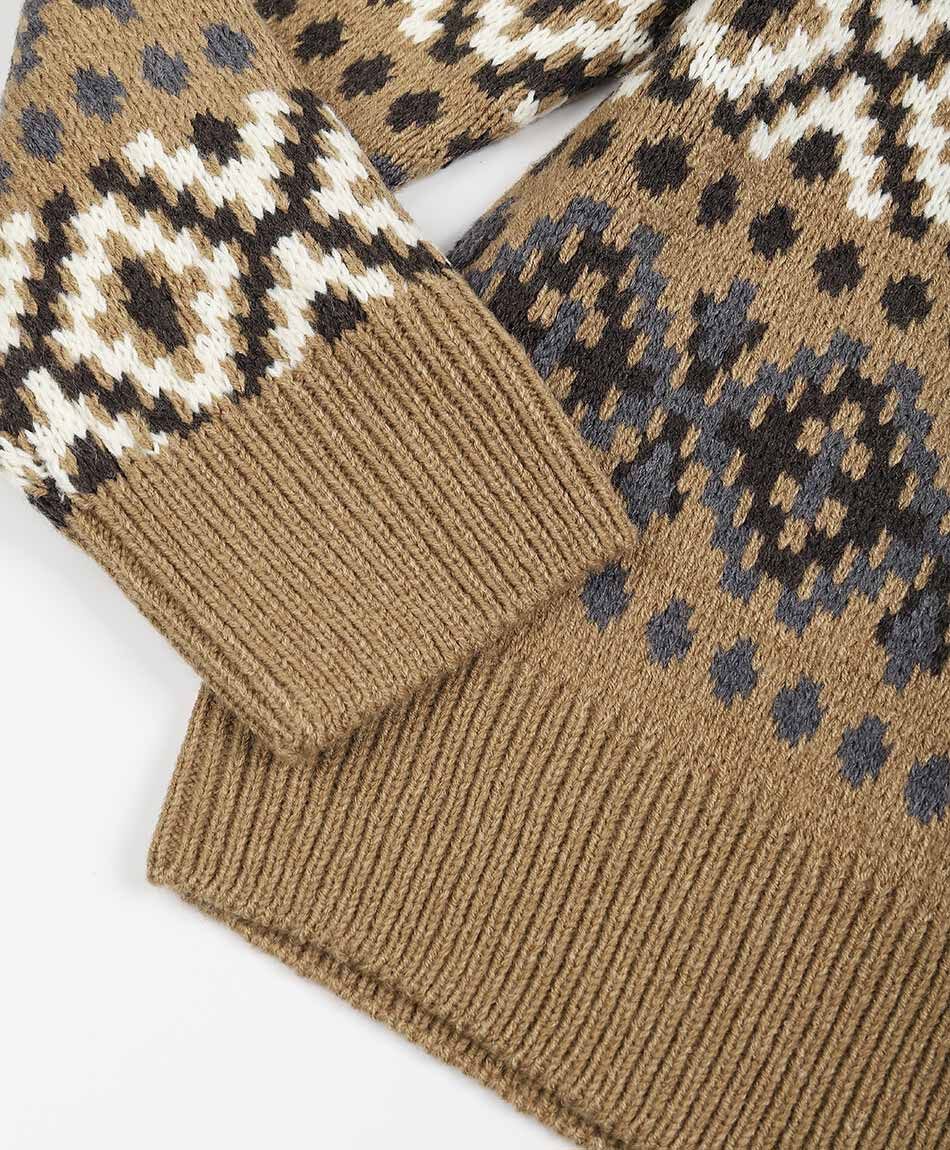 Sweater hombre jacquard abstract
