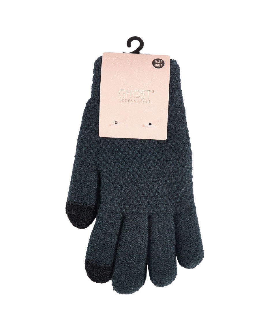 Guantes mujer tejido
