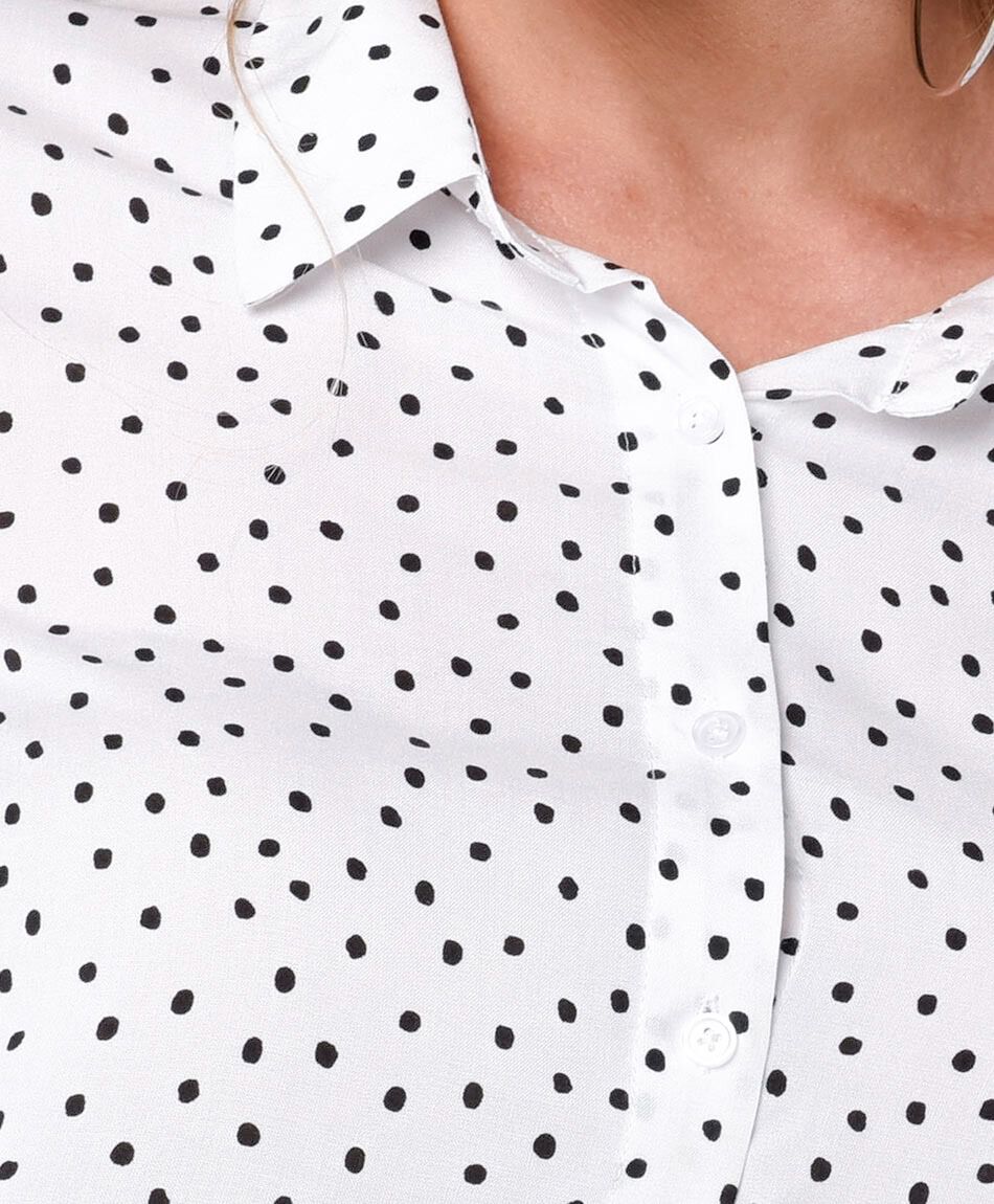 Blusa mujer puntitos