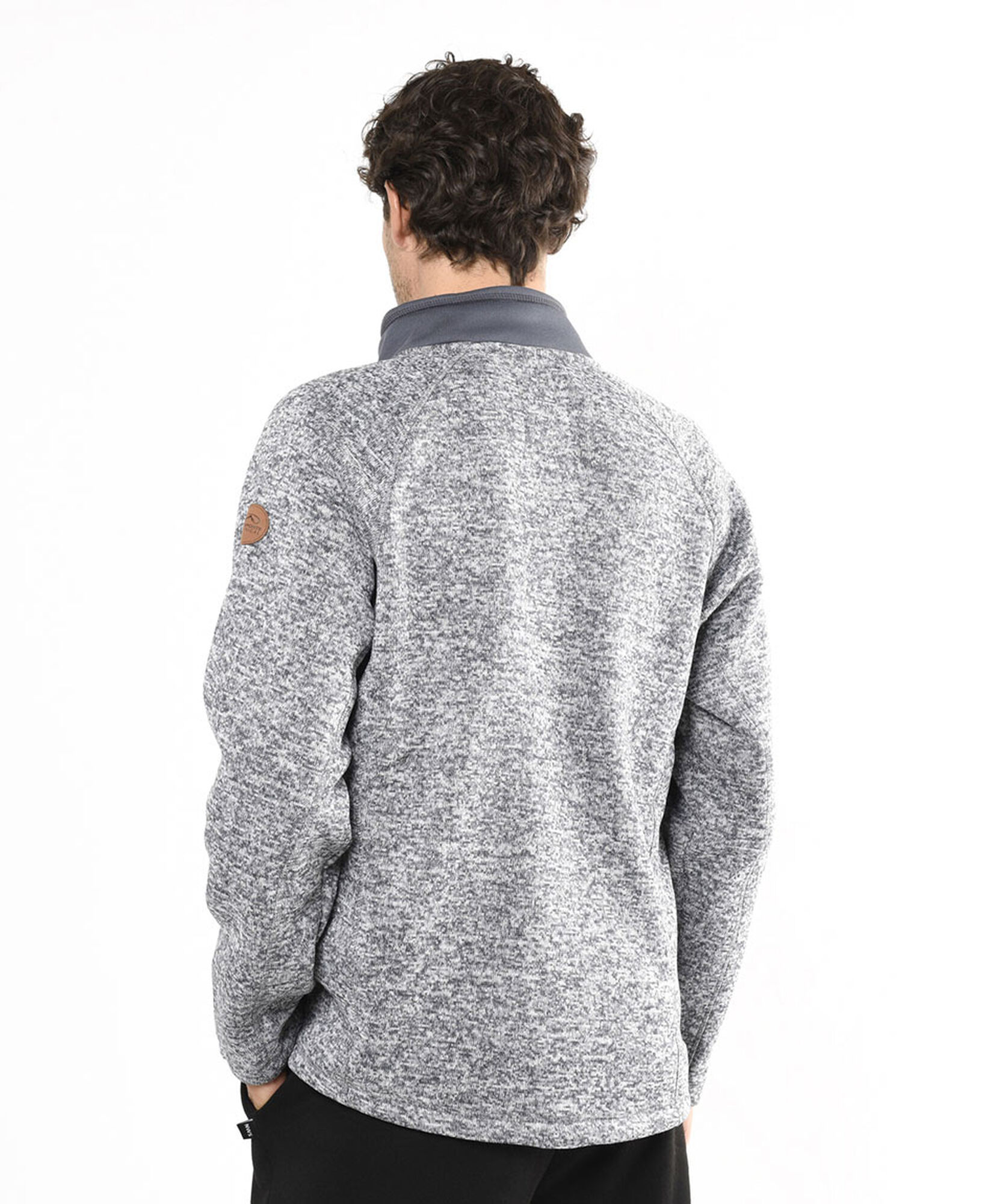 Chaqueta deportiva hombre jaspeada Chaqueta deportiva hombre jaspeada