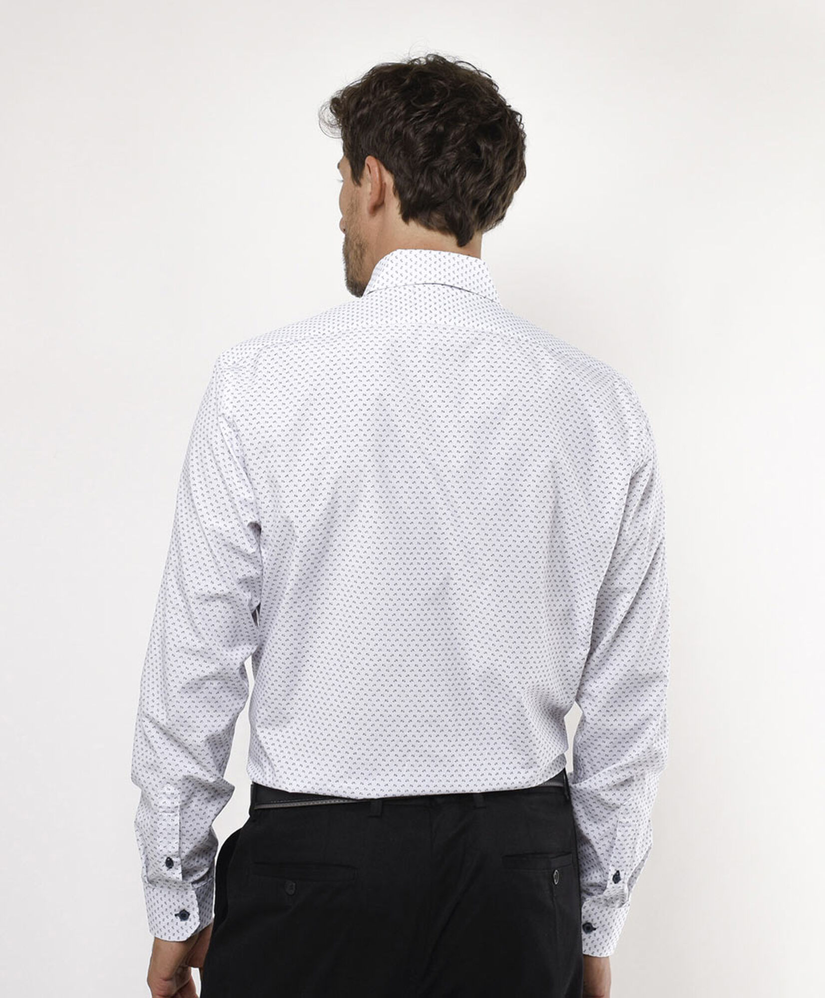 Camisa hombre mini flor Camisa hombre mini flor