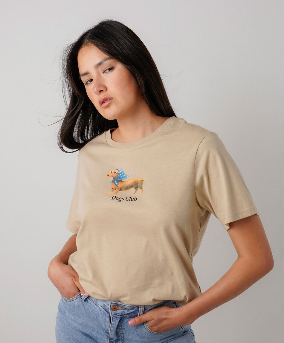 Polera mujer dogs club