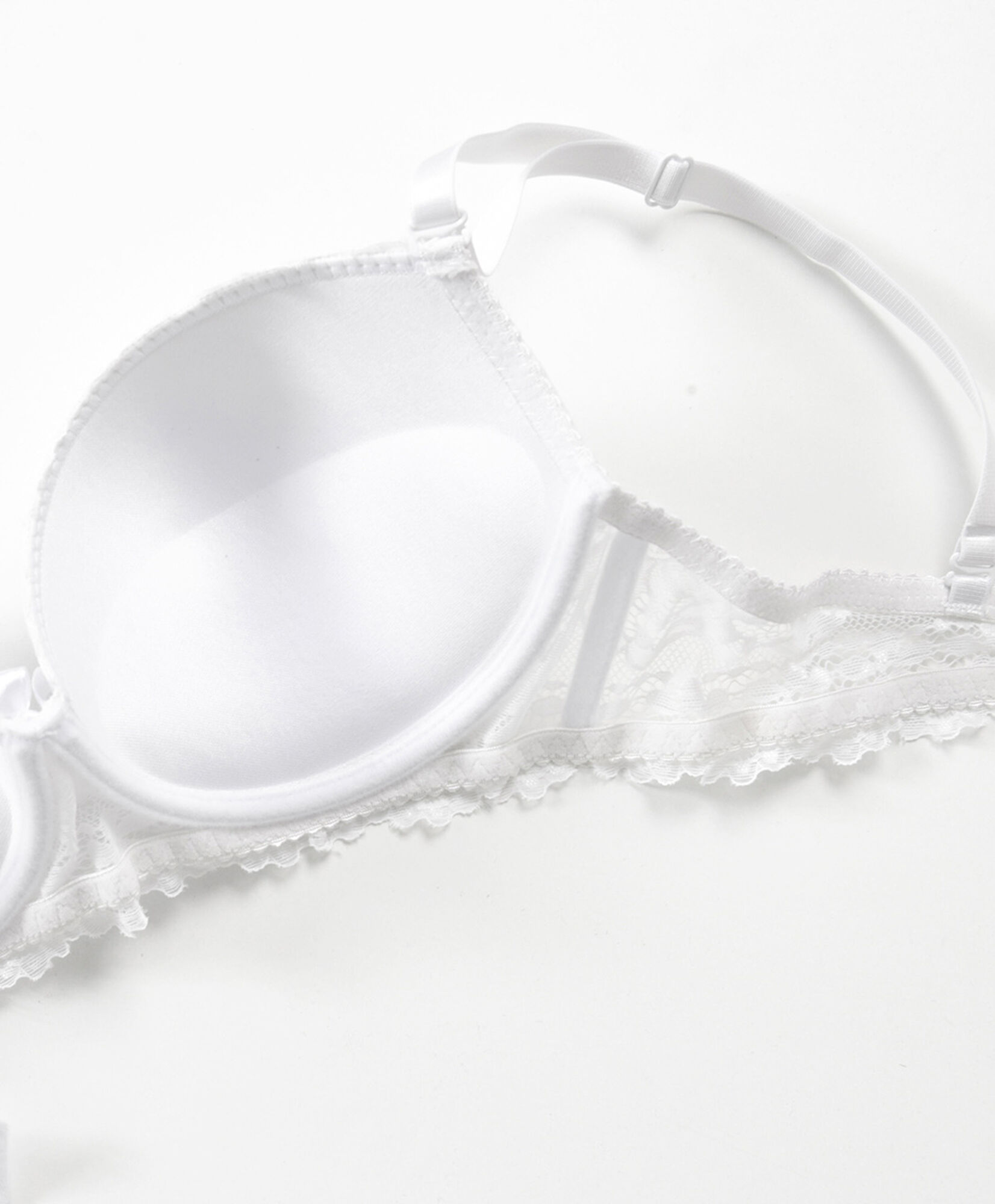 Sostén mujer flores y puntos push up escote corazón Sostén mujer flores y puntos push up escote corazón