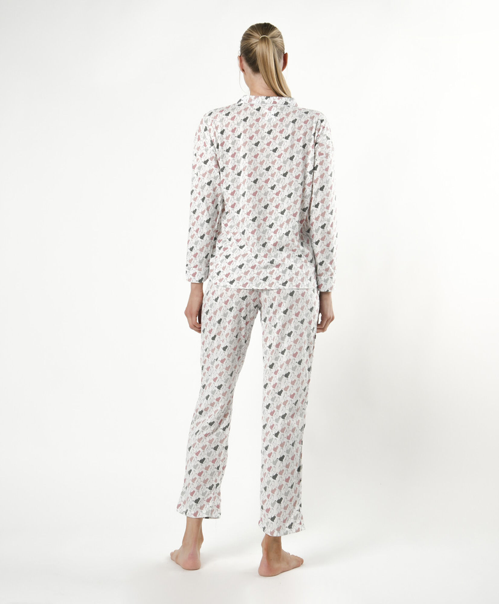 Pijama mujer estampado gatitos Pijama mujer estampado gatitos