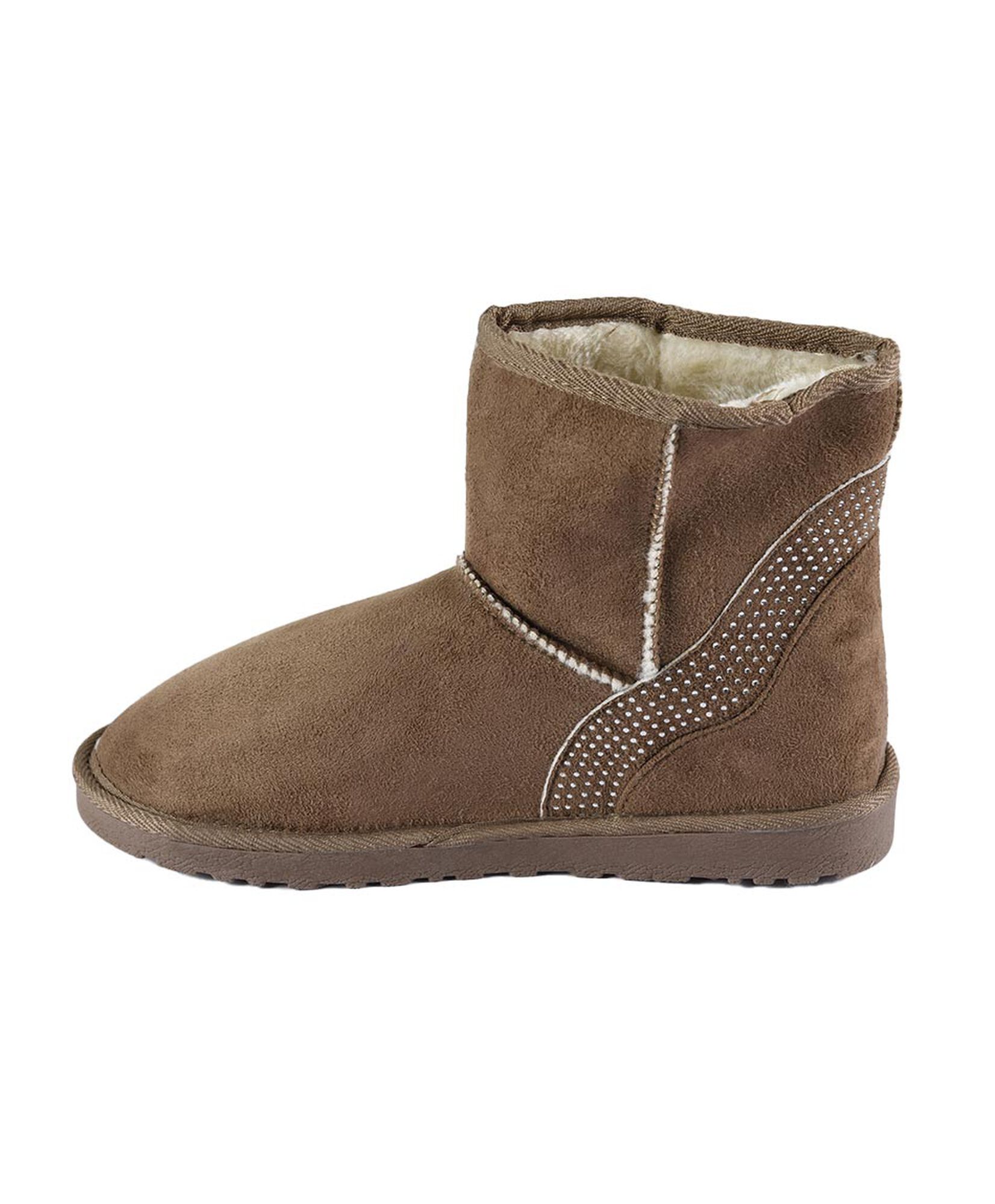 Bota piel brillos Bota piel brillos