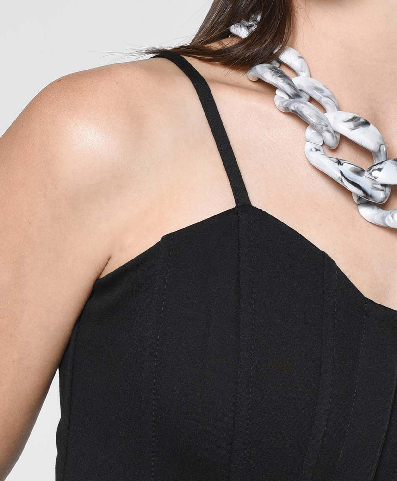 Top mujer corset broches ajustado Top mujer corset broches ajustado