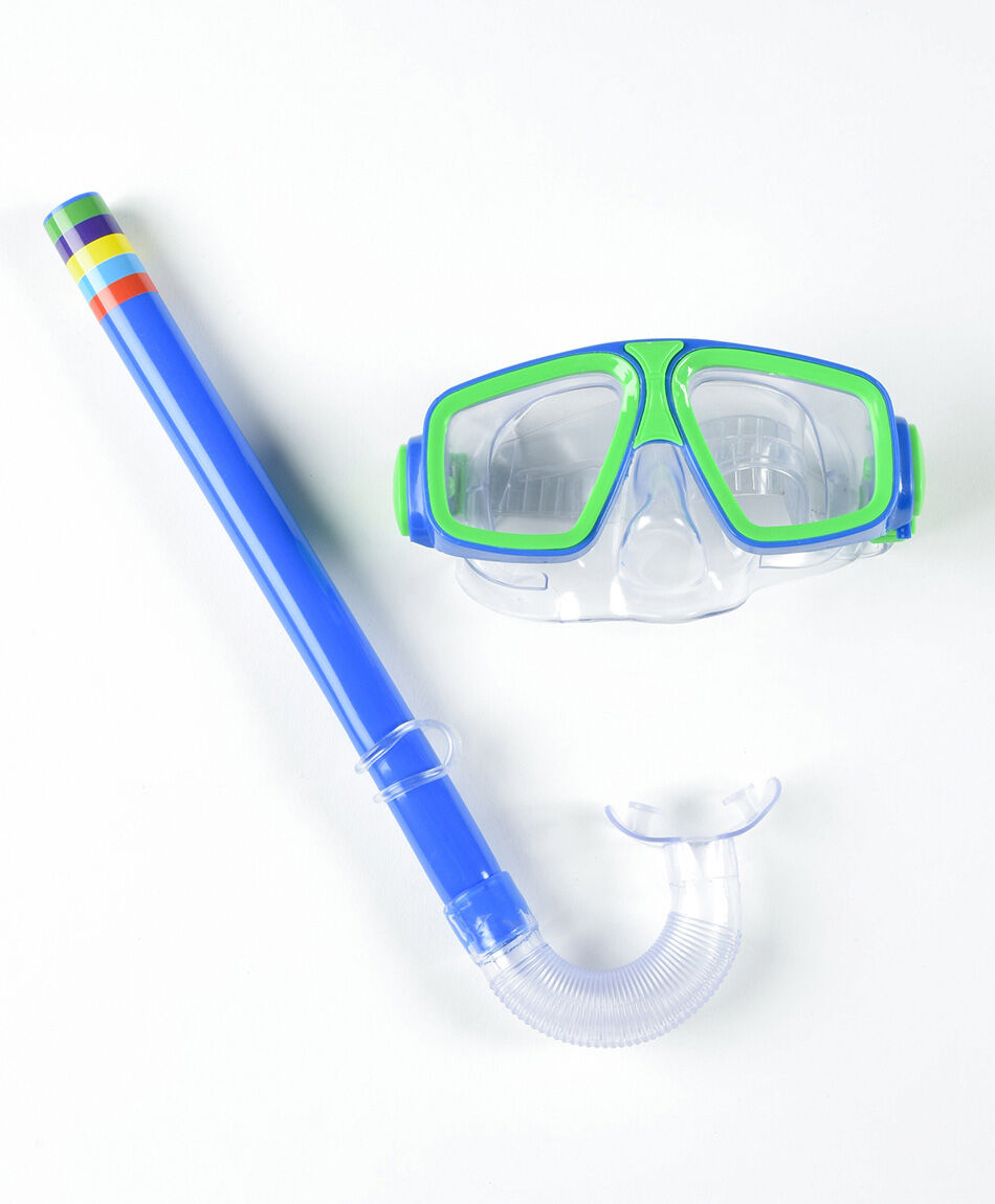 Snorkel niño azul