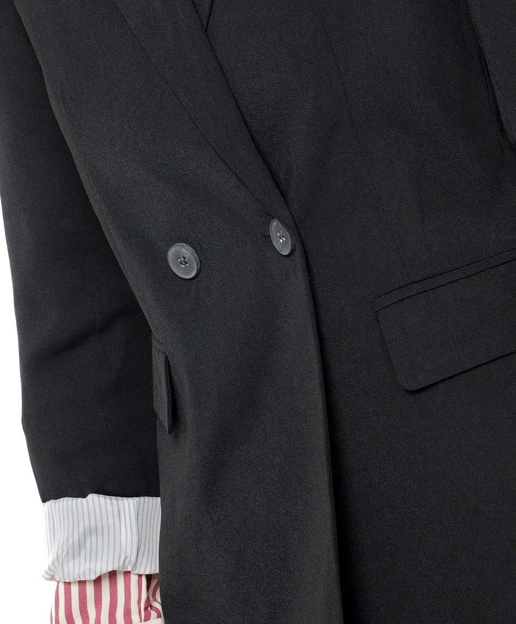 Blazer mujer botones negro Blazer mujer botones negro