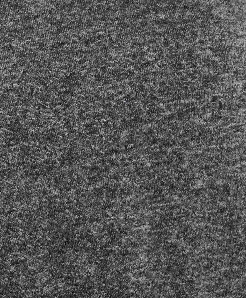 Polera mujer lanosa botones gris