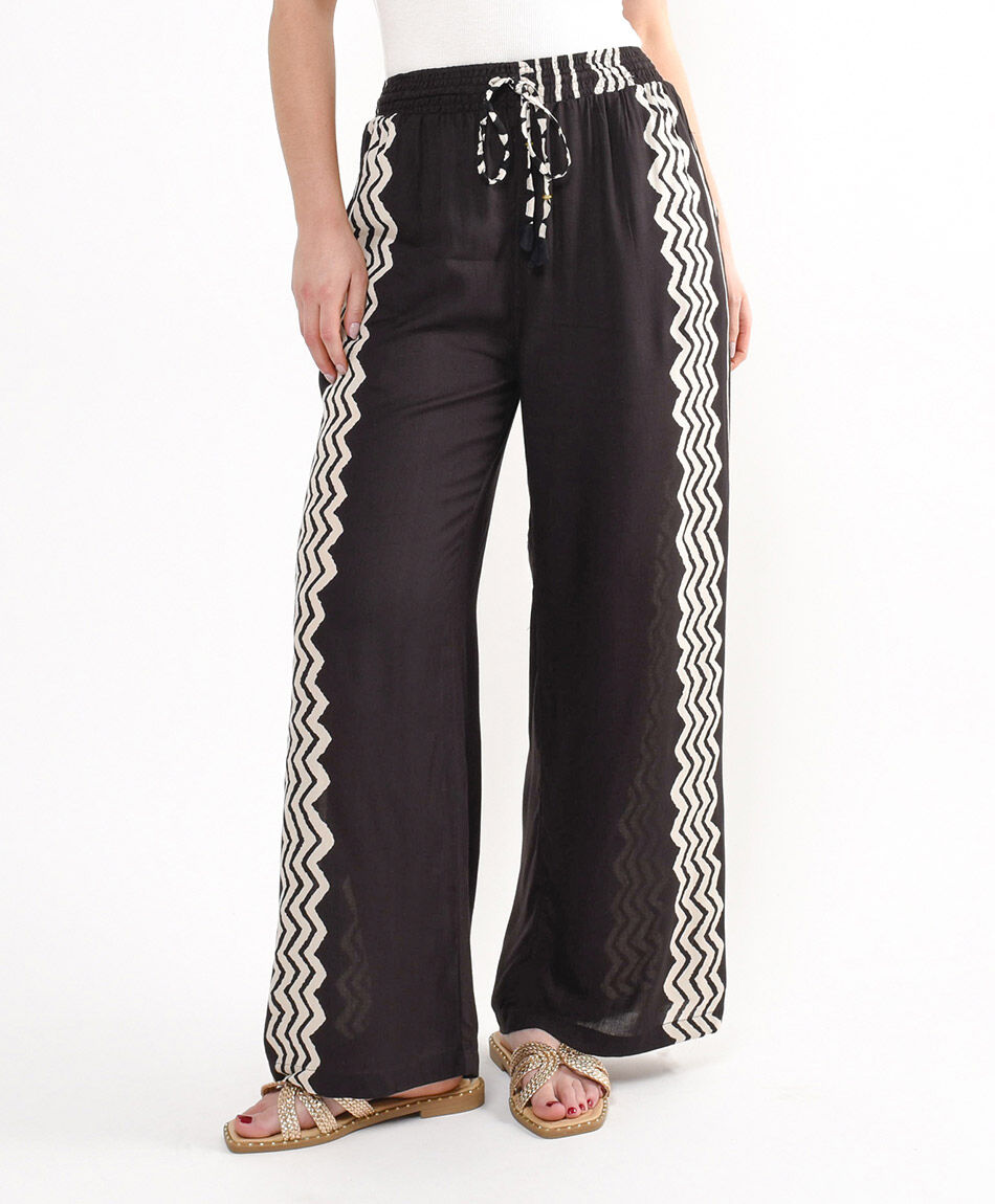 Pantal&oacute;n mujer dise&ntilde;o chevron