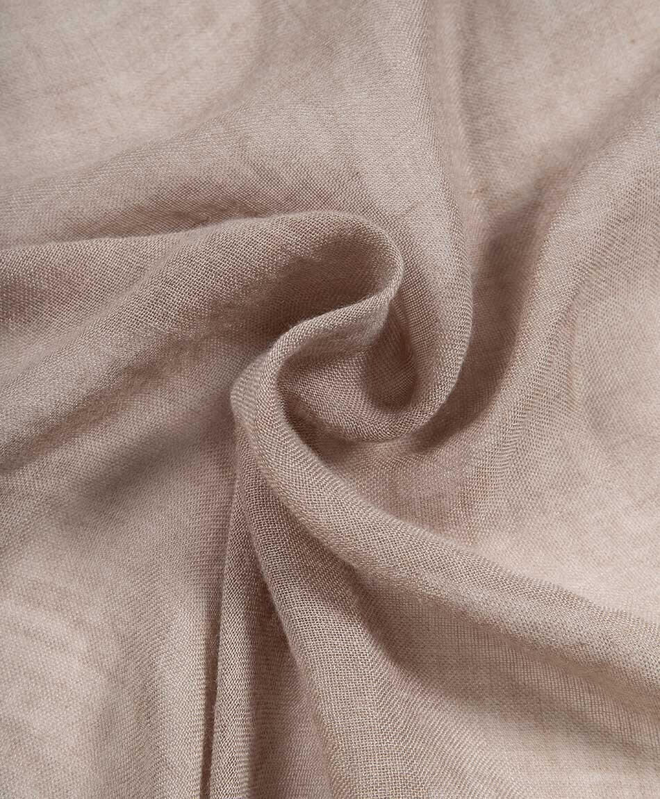 Pareo mujer liso beige
