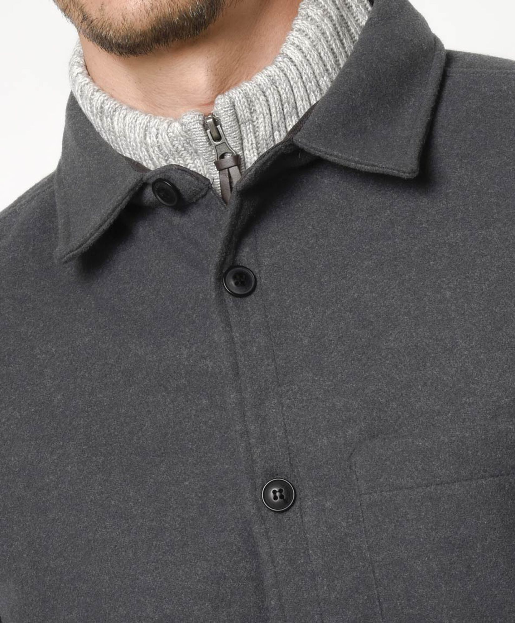 Chaqueta hombre gris Chaqueta hombre gris
