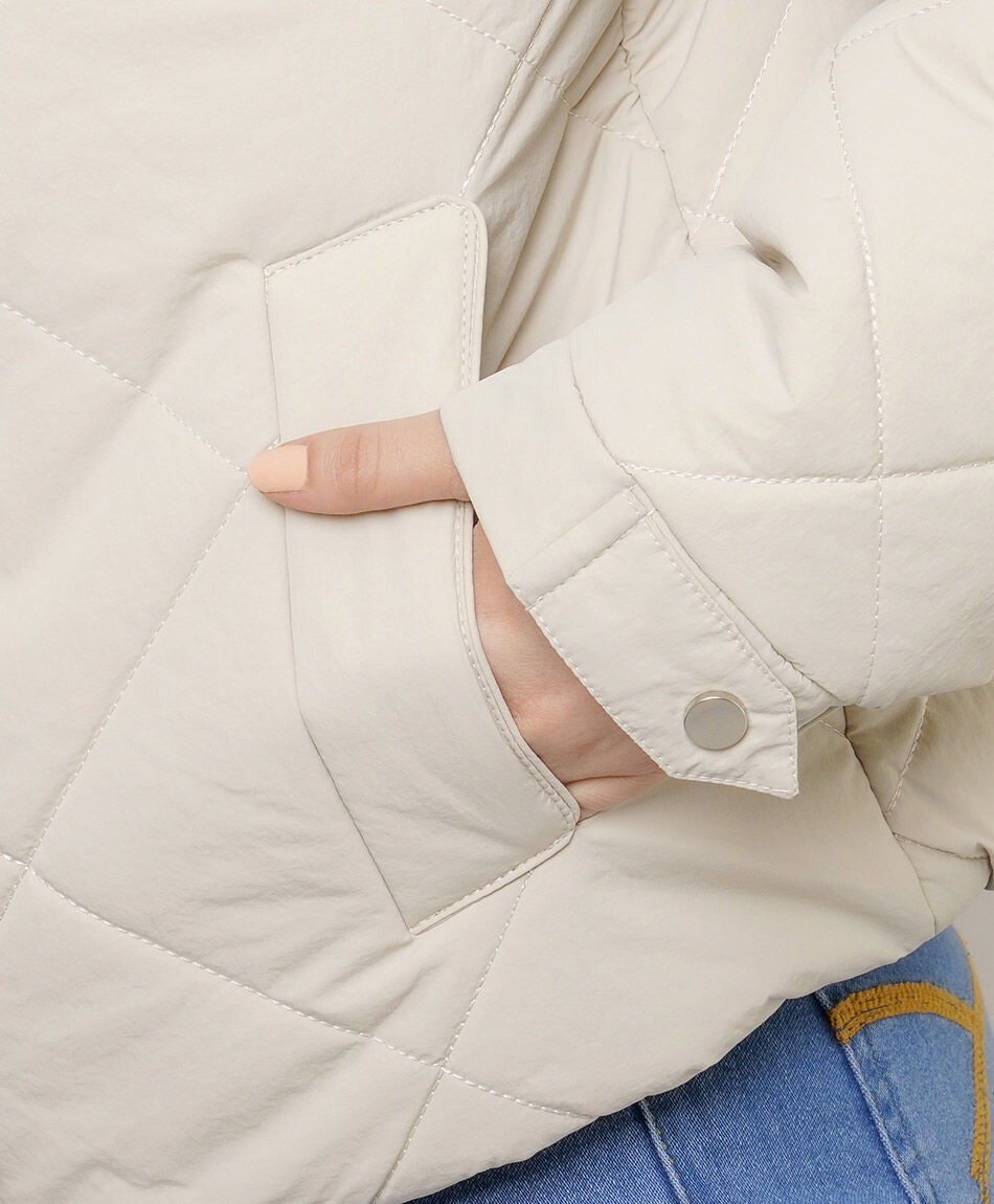 Parka mujer puffer acolchada