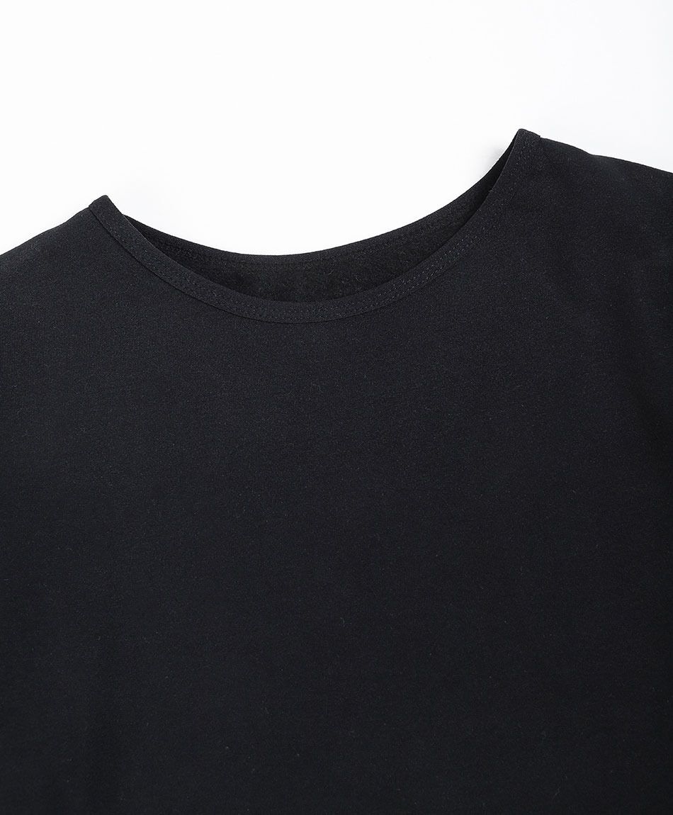 Camiseta infantil t&eacute;rmica negro