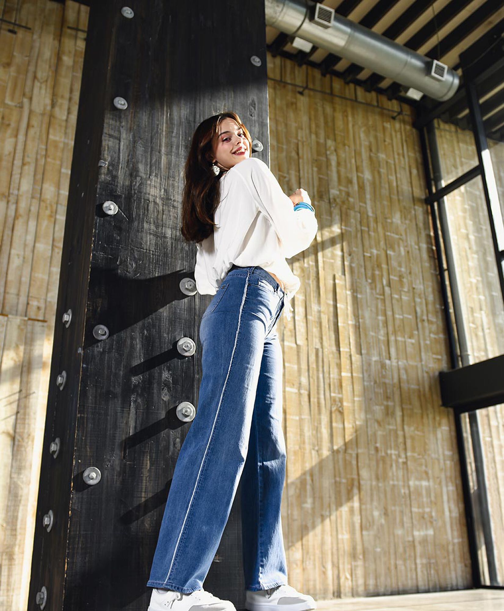Jeans tiro alto moms Jeans tiro alto moms
