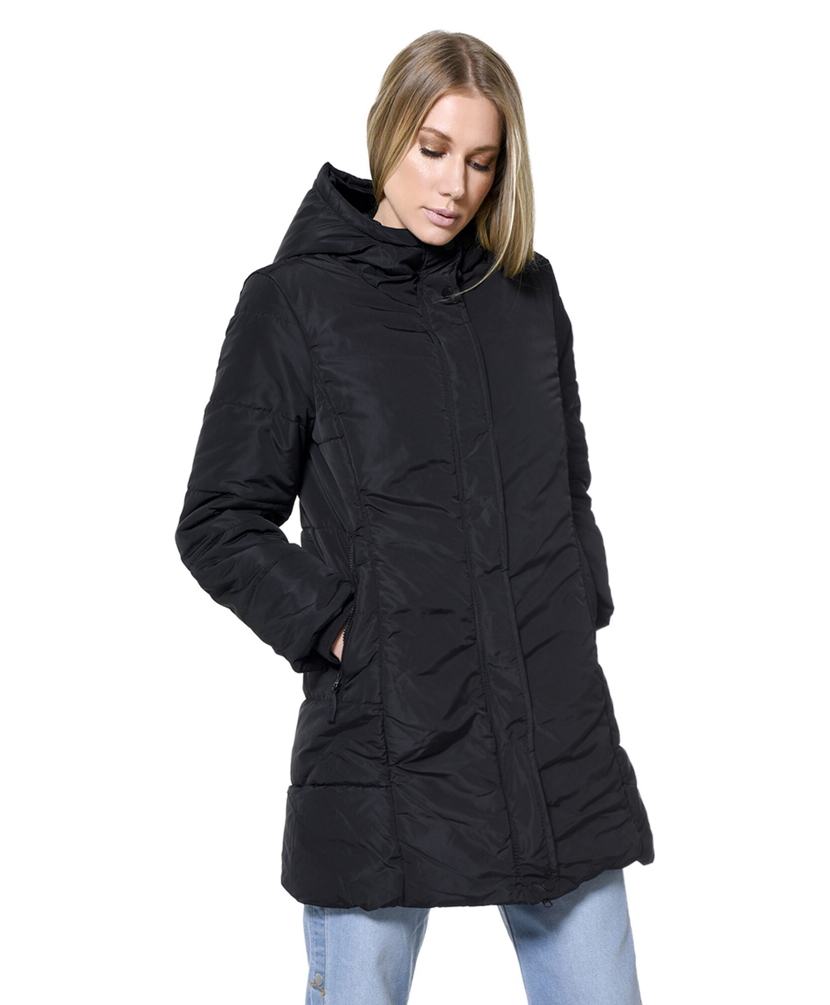 Parka acolchada larga Parka acolchada larga