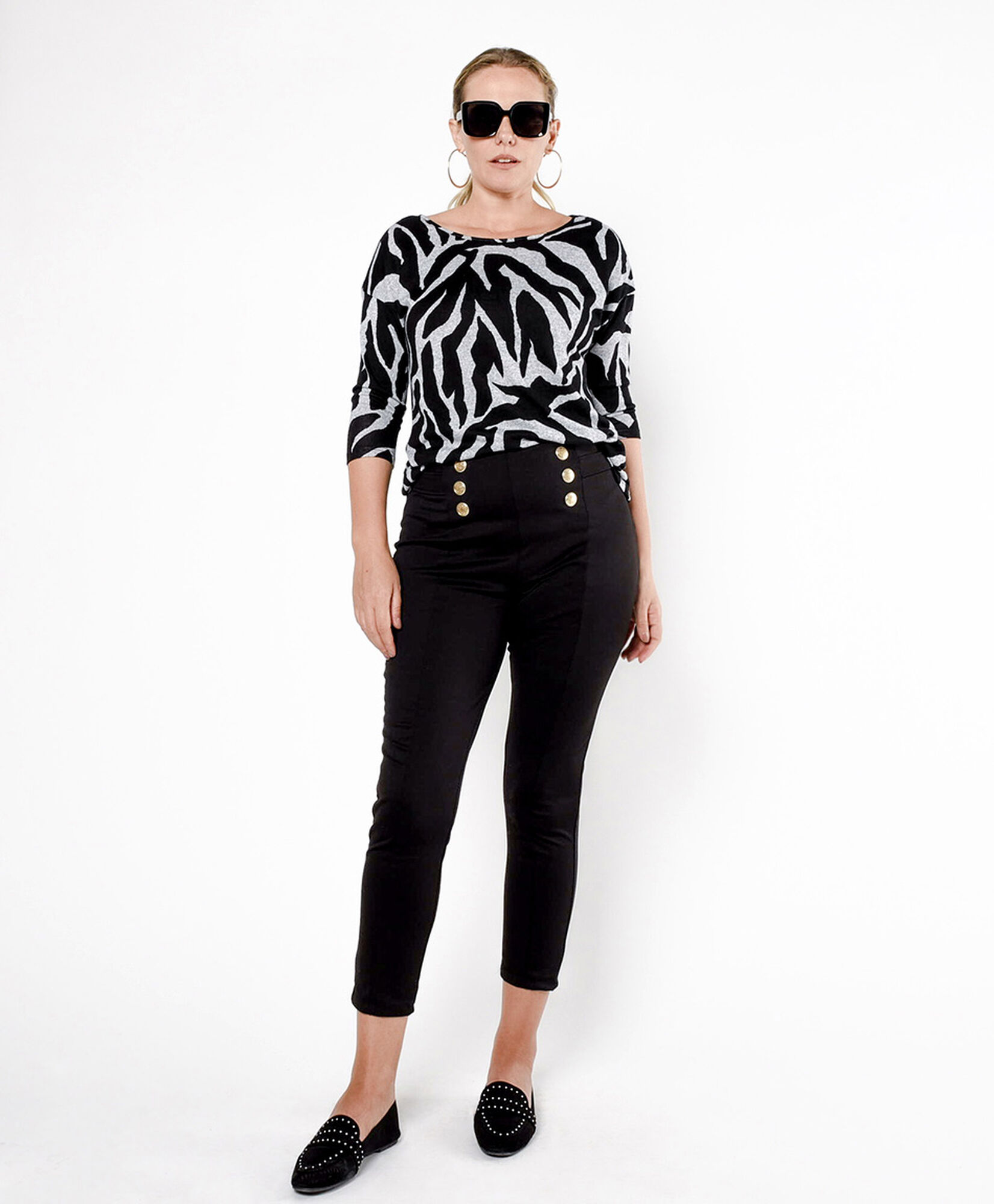 Leggins mujer botones skinny fit Leggins mujer botones skinny fit