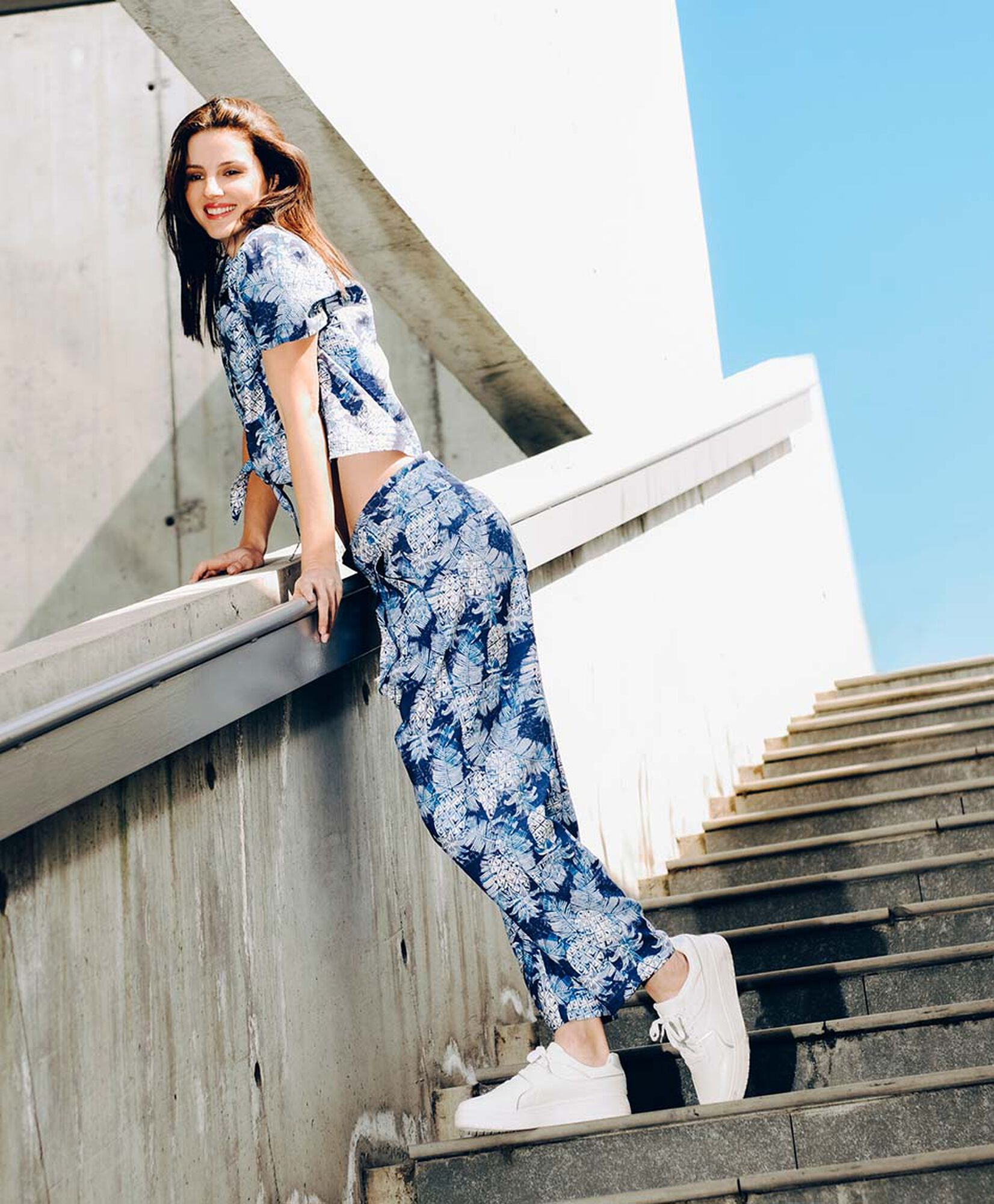 Pantalón mujer tropical Pantalón mujer tropical