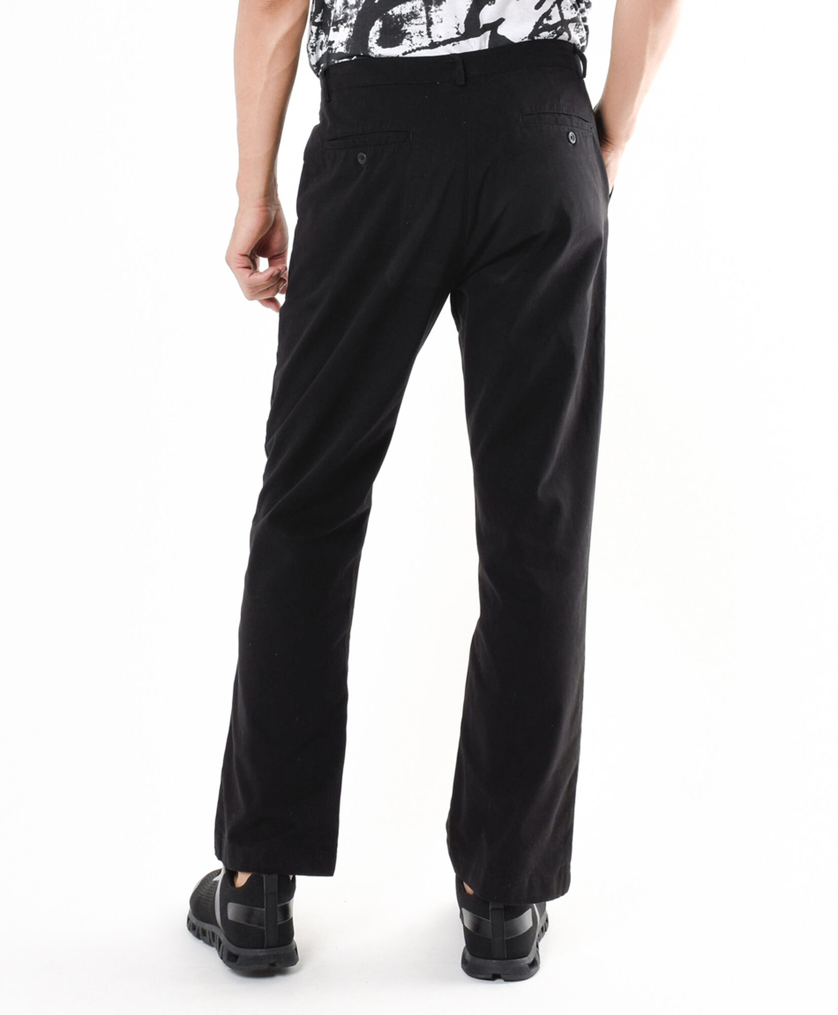 Pantalón hombre liso negro Pantalón hombre liso negro