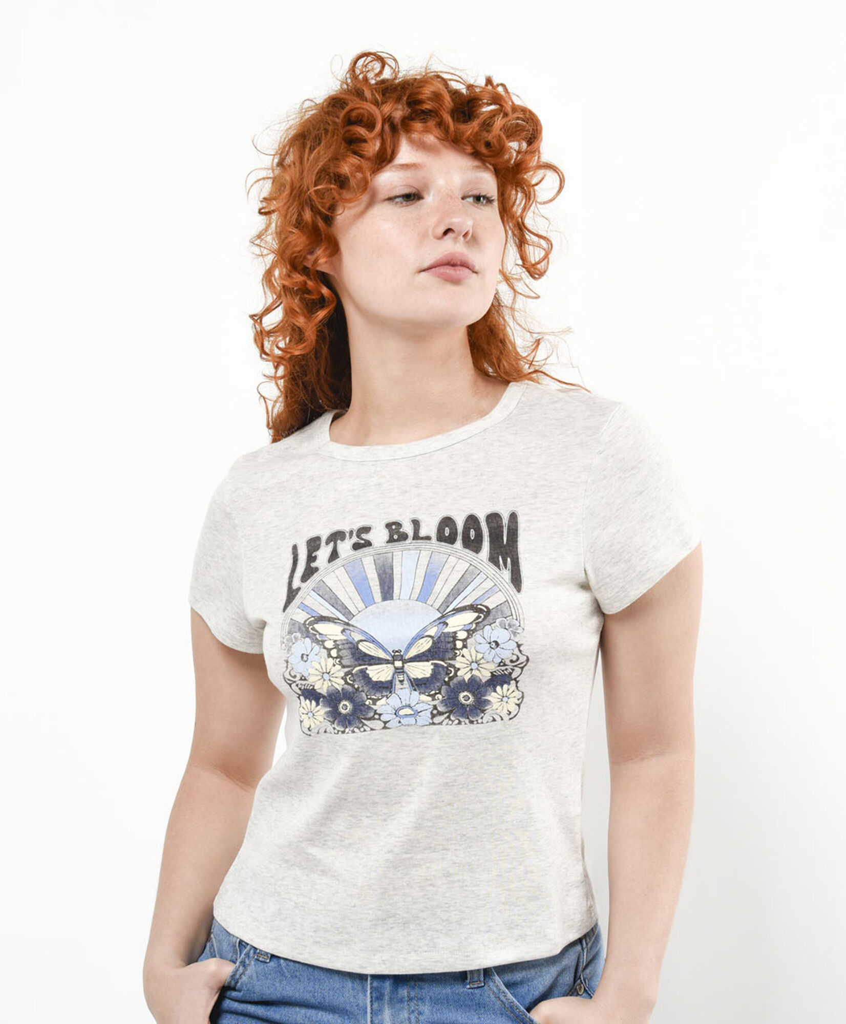 Polera mujer lets bloom Polera mujer lets bloom