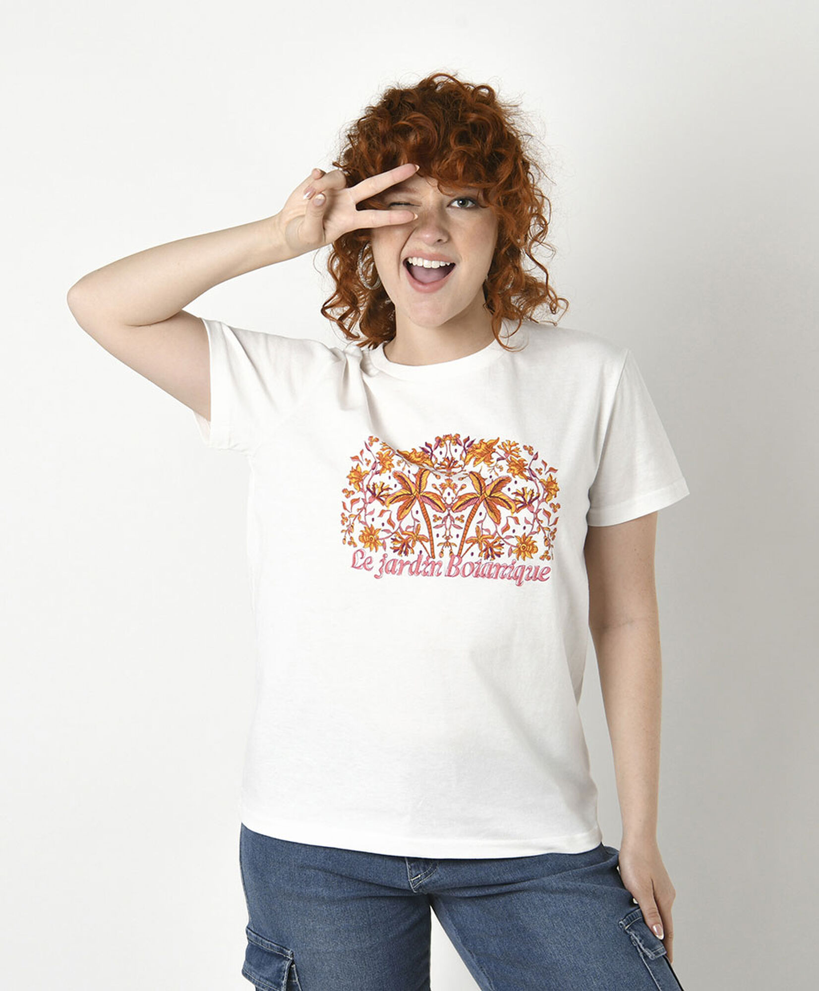 Polera mujer jardín botánico Polera mujer jardín botánico