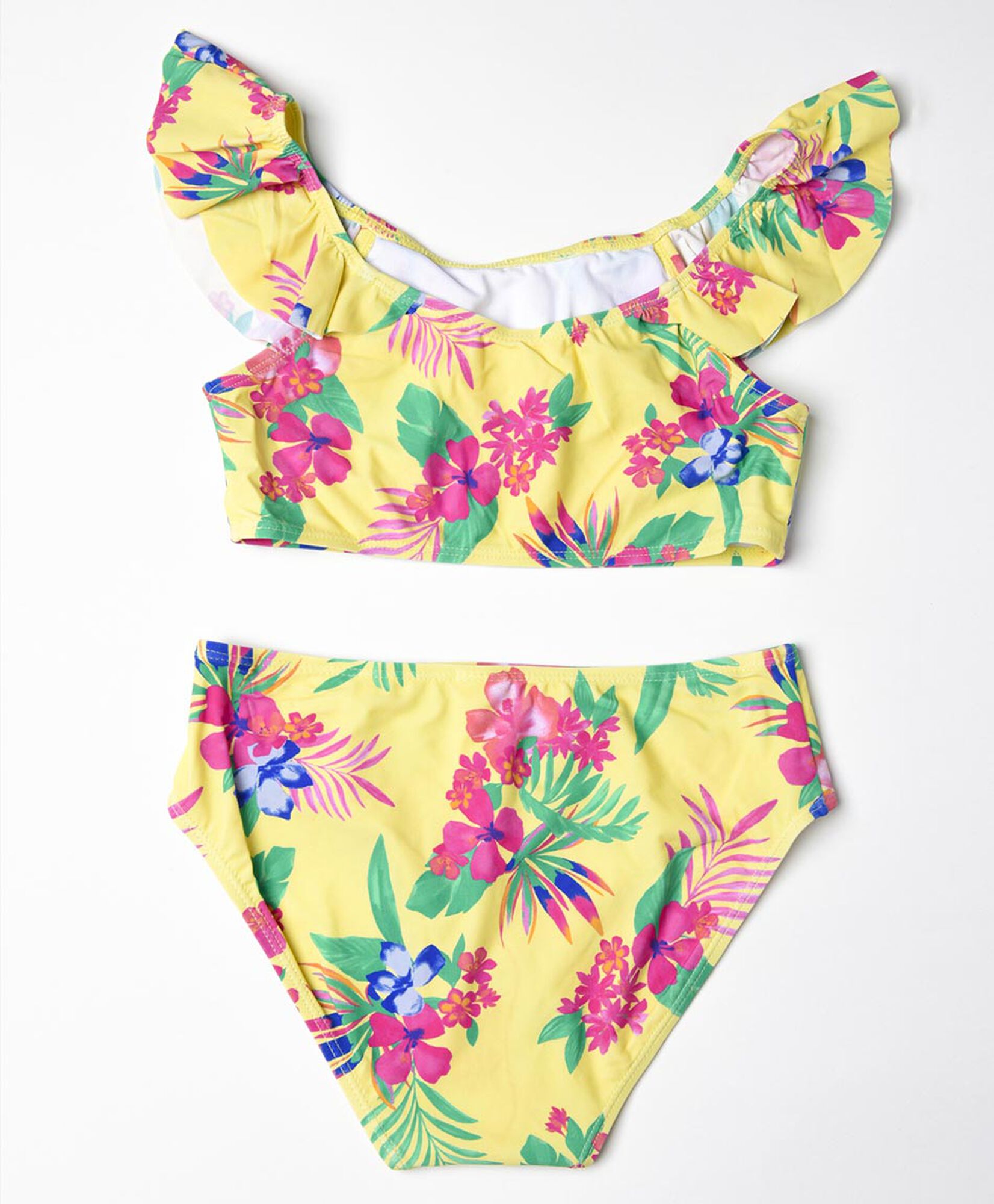Bikini niña floreado vuelo Bikini niña floreado vuelo