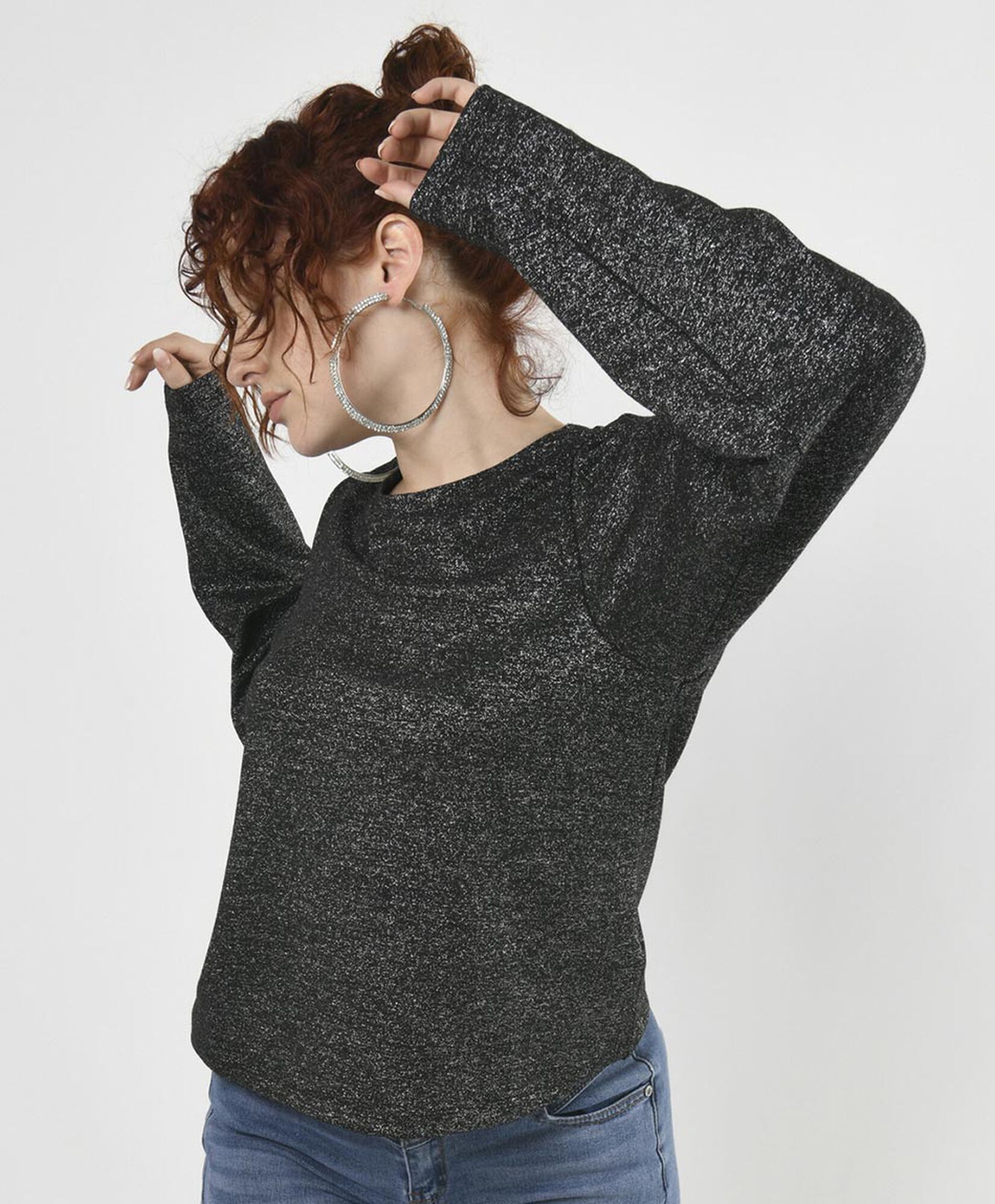 Polerón mujer lurex Polerón mujer lurex