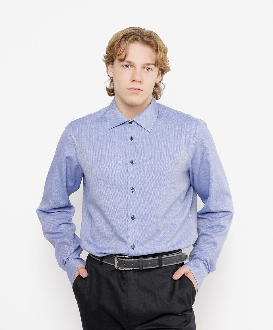 Camisa hombre azul