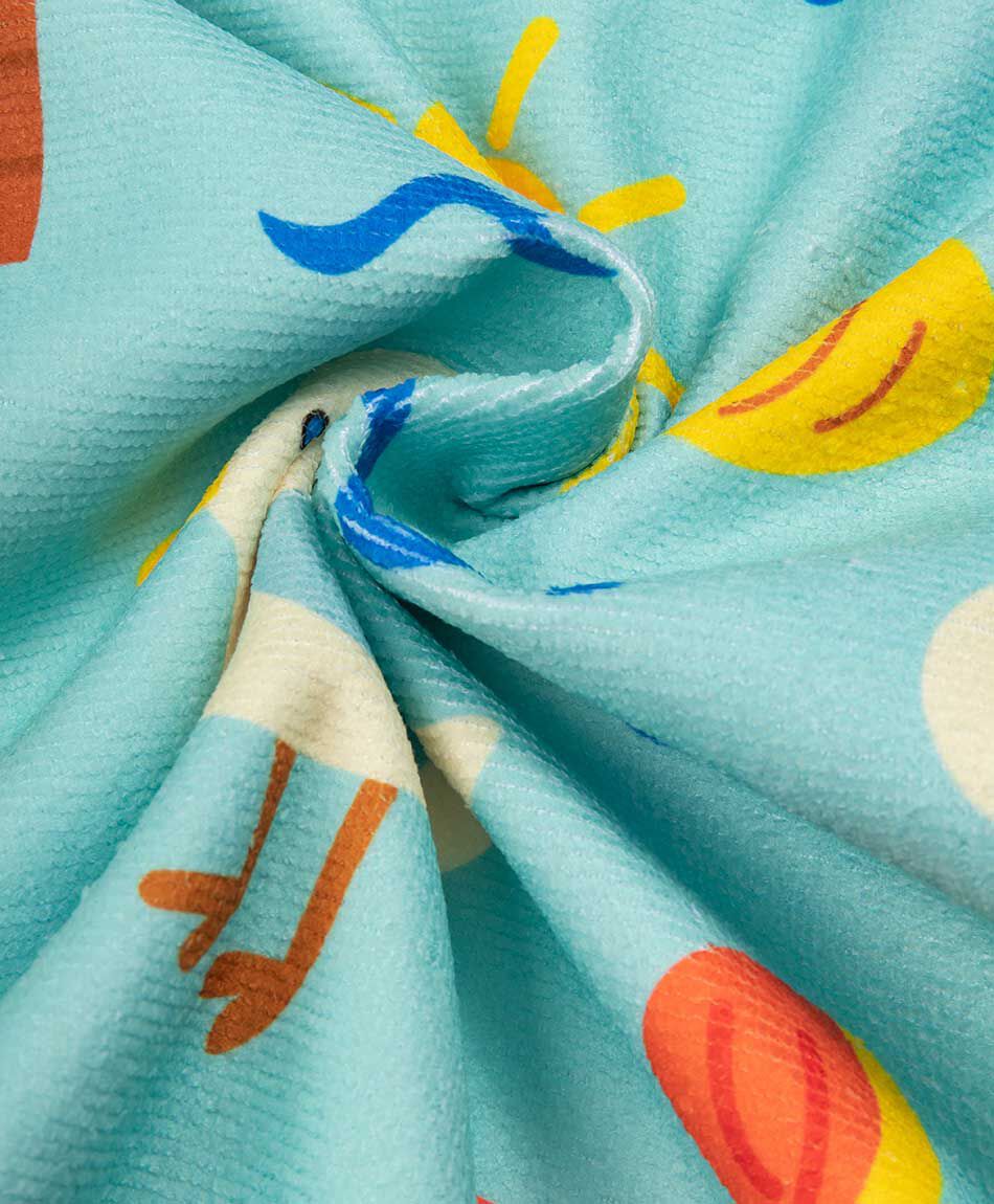 Poncho de ba&ntilde;o beb&eacute; verano