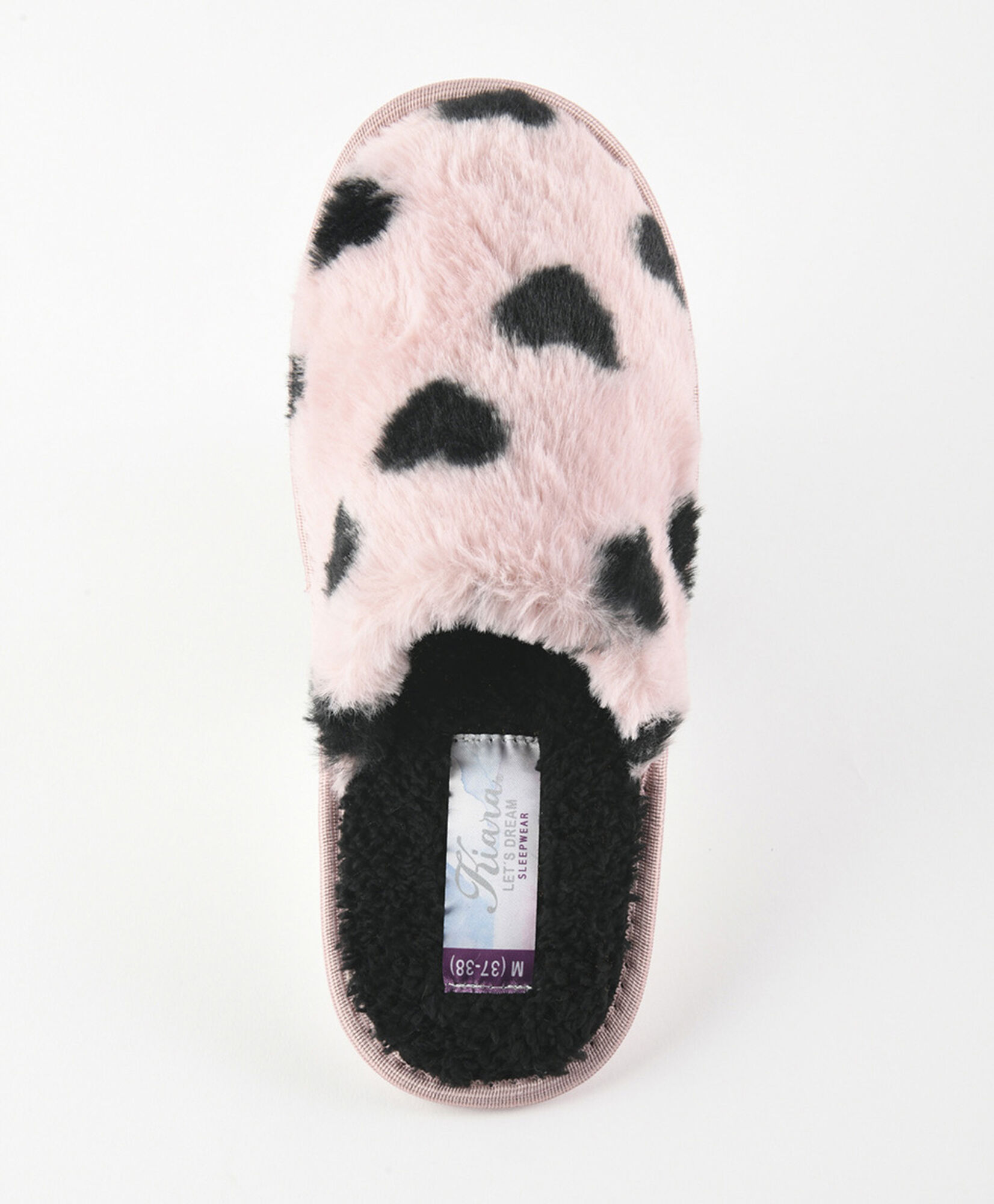 Pantufla mujer corazones pelitos Pantufla mujer corazones pelitos