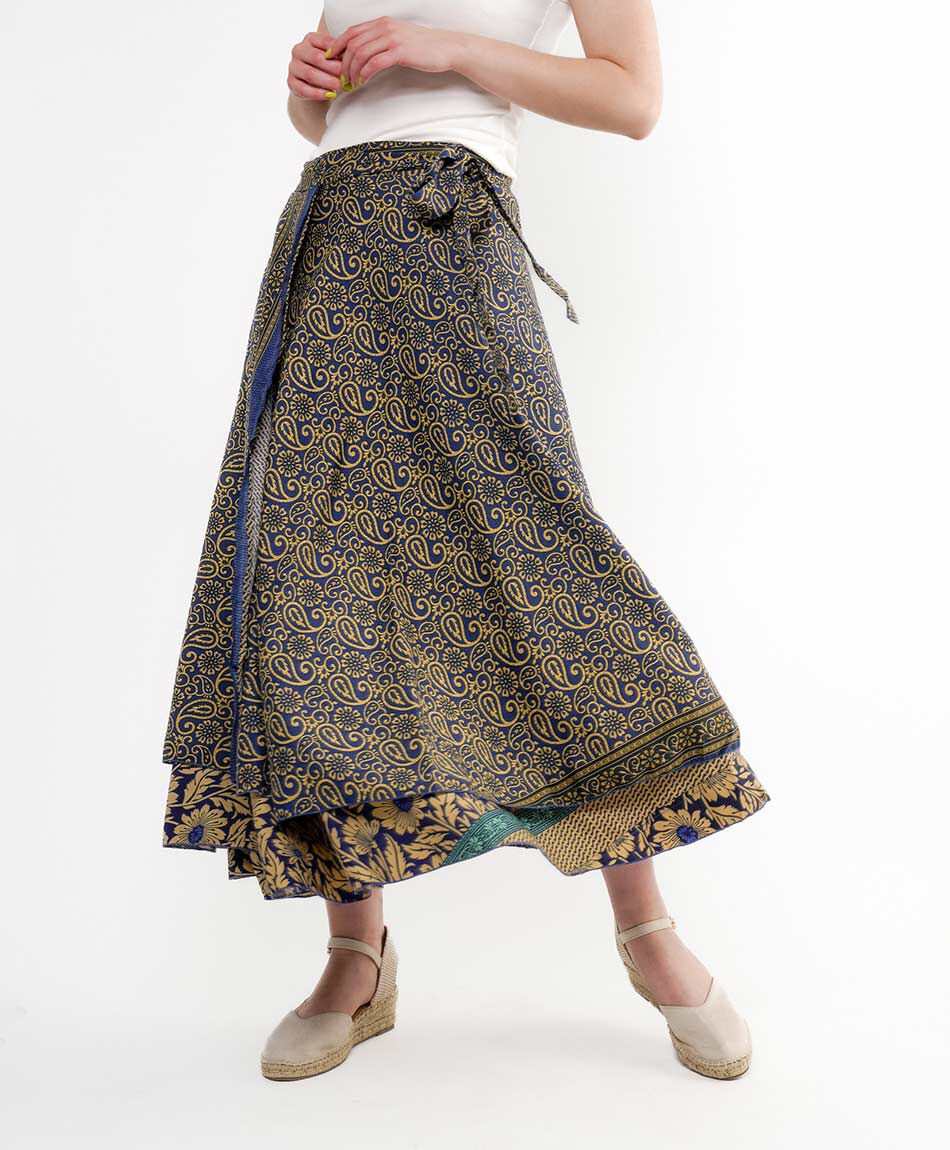 Falda mujer pareo maxi