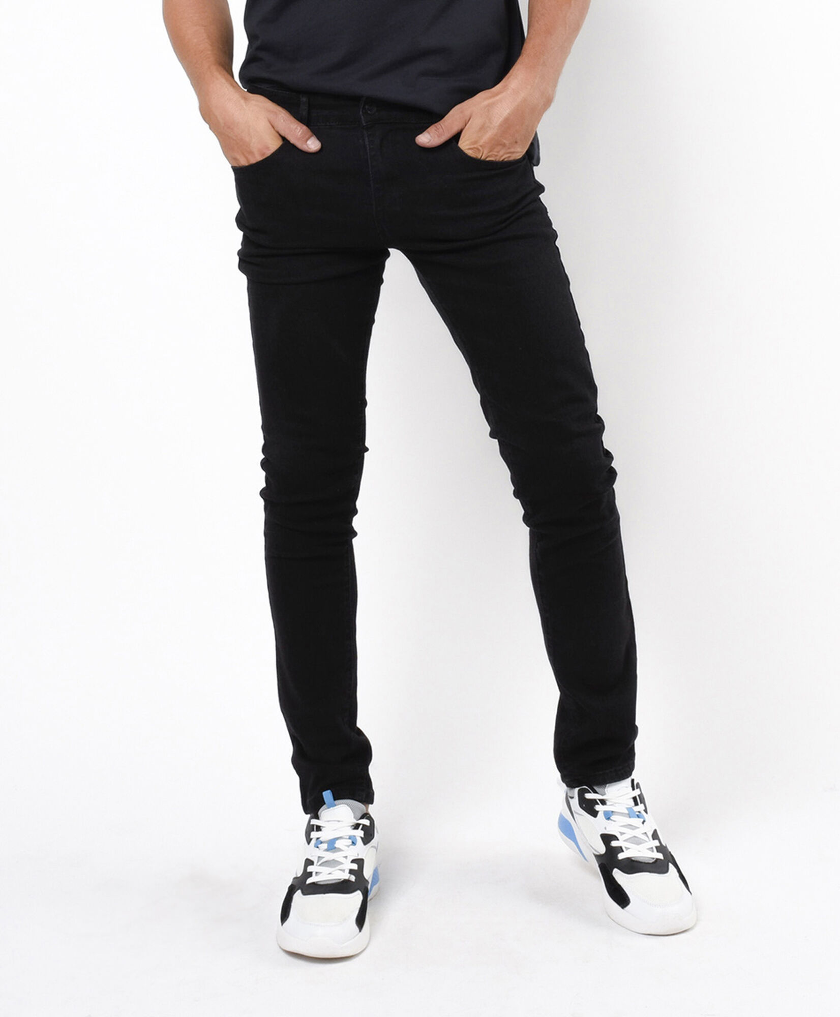 Jeans hombre negro skinny fit Jeans hombre negro skinny fit