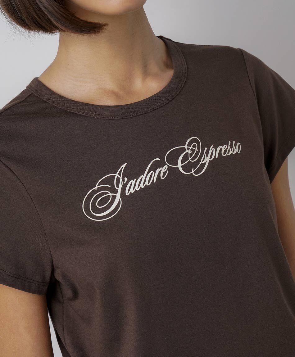 Polera mujer espresso