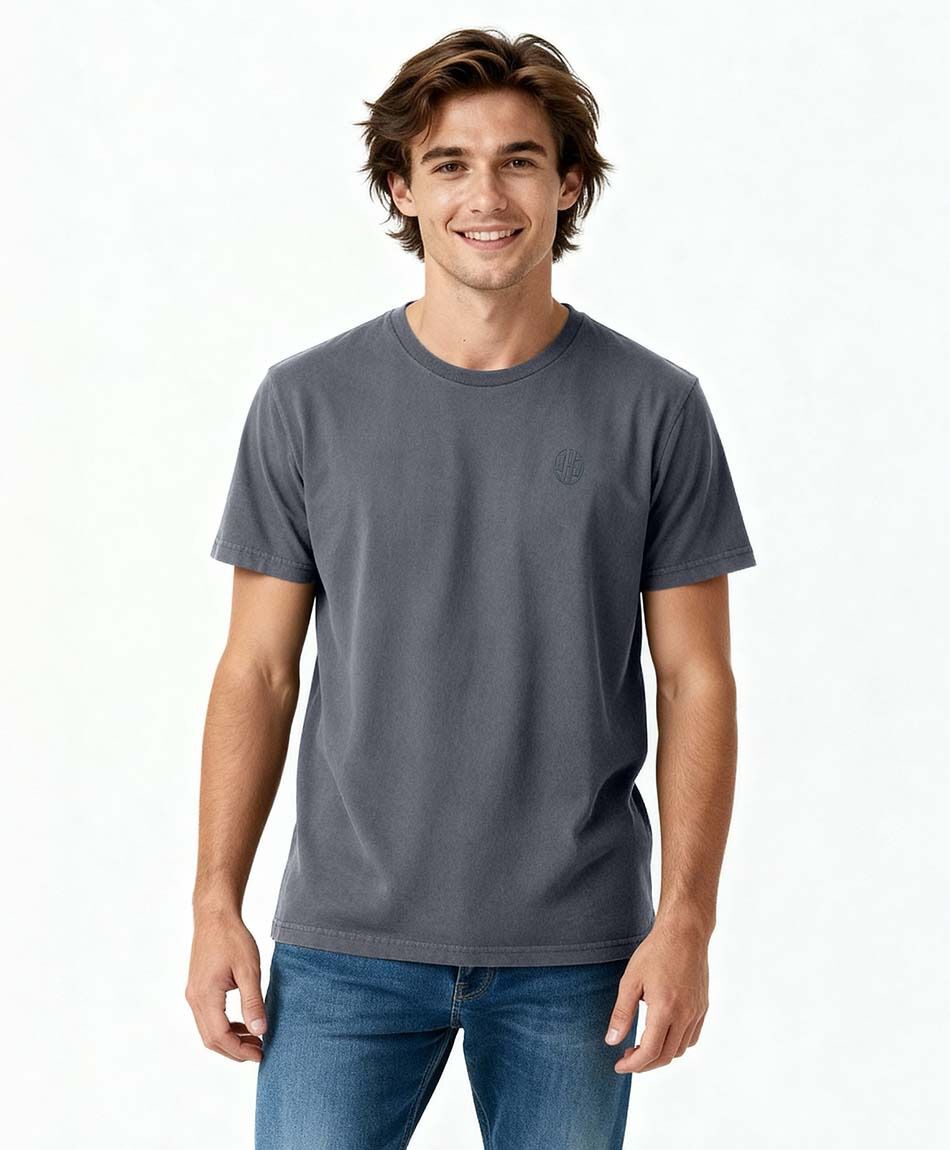 Polera hombre mini print