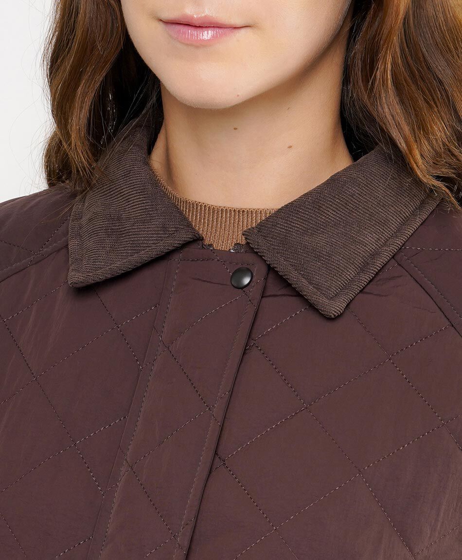 Parka mujer urban soul brown