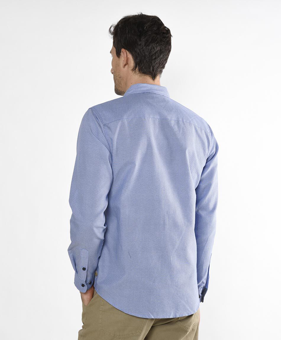 Camisa fashion manga larga