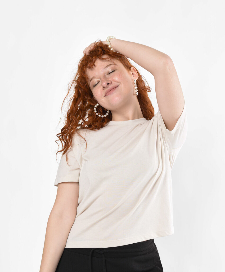 Polera mujer lisa
